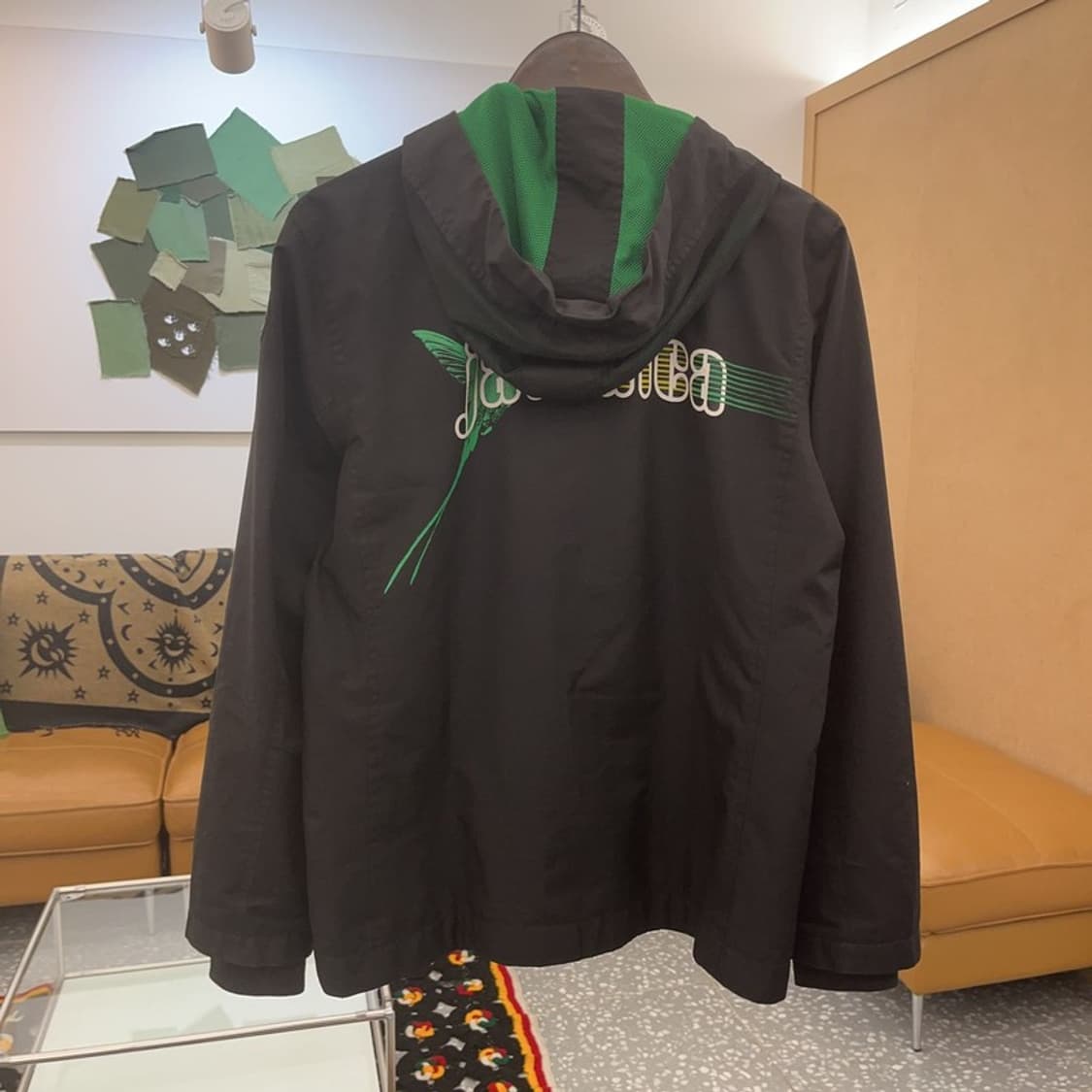 푸마 스포티 키치 자메이카 빅레터링 바람막이 자켓 M C08021 상품이미지4