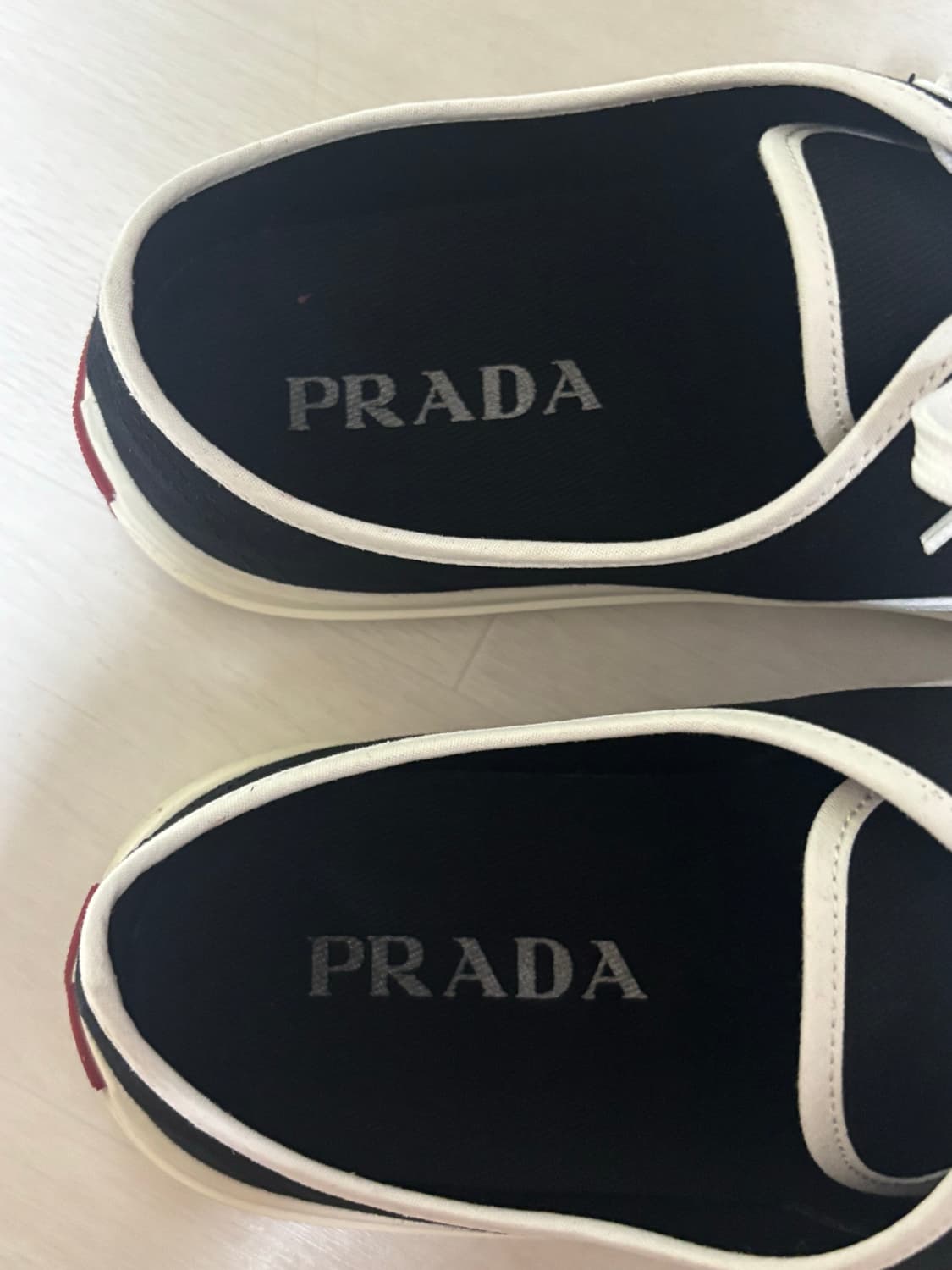 Prada 26ss drill fabric sneakers 상품이미지8