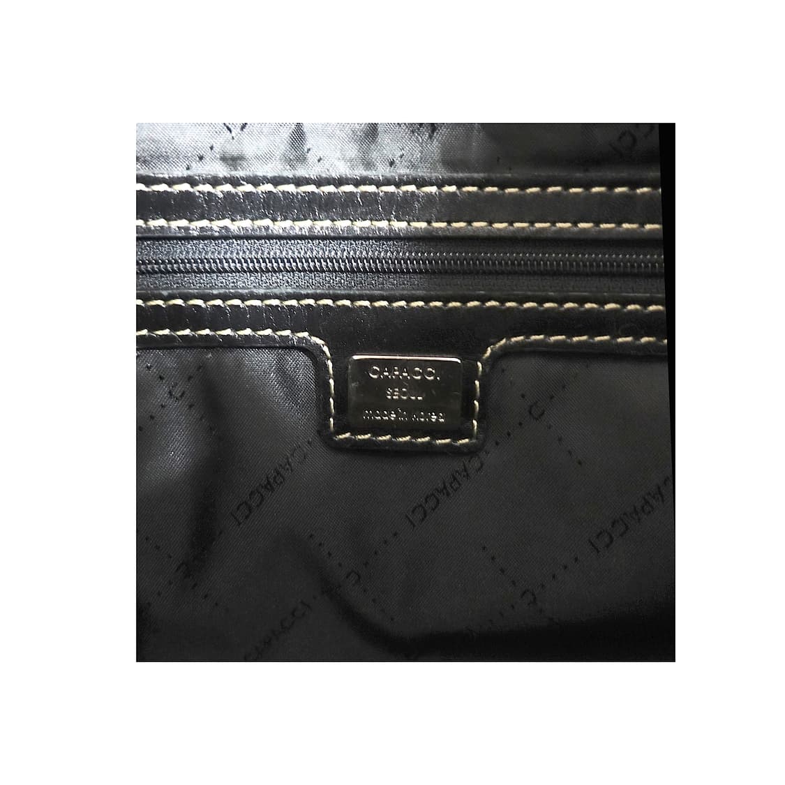 빈티지 버클 레더 숄더백 상품이미지10