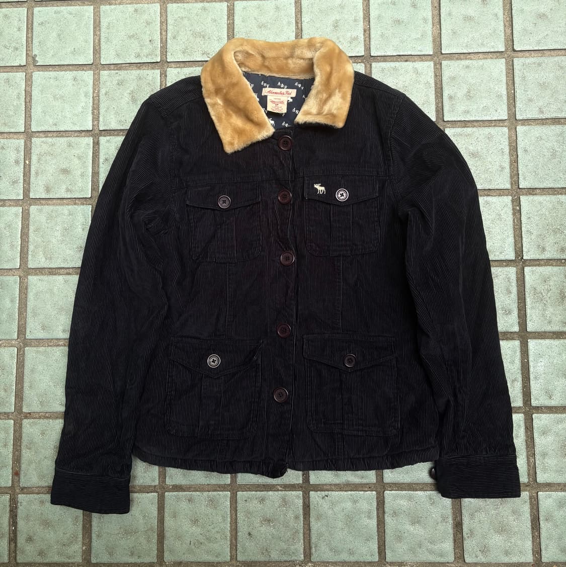 아베크롬비 코듀로이 자켓 M 상품이미지2