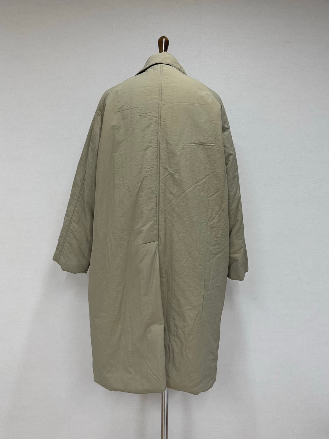 싱글 맥 코트 / 발마칸 코트 올리브 베이지 상품이미지3