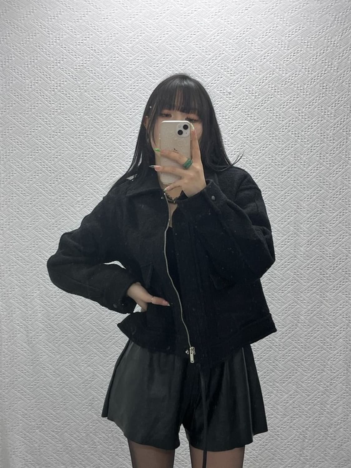 아뜰리에 나인 빈티지 모던시크 울 자켓 F C09304 상품이미지2