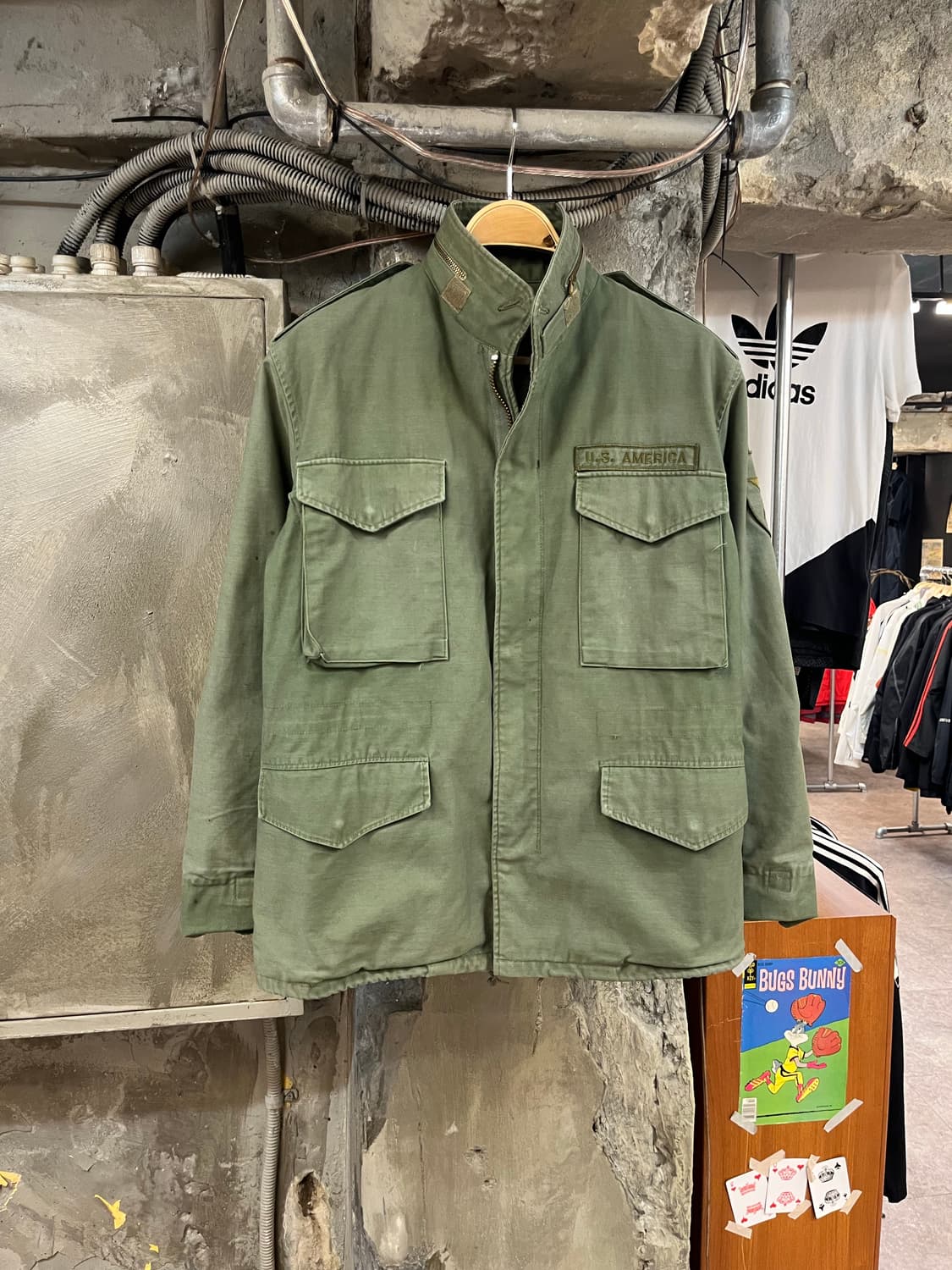 M-65 필드 자켓 카키 #csz2260 상품이미지1