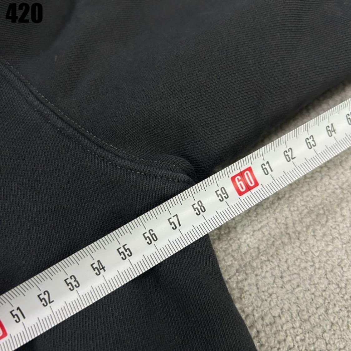 엄브로 블랙 후드티  상품이미지4