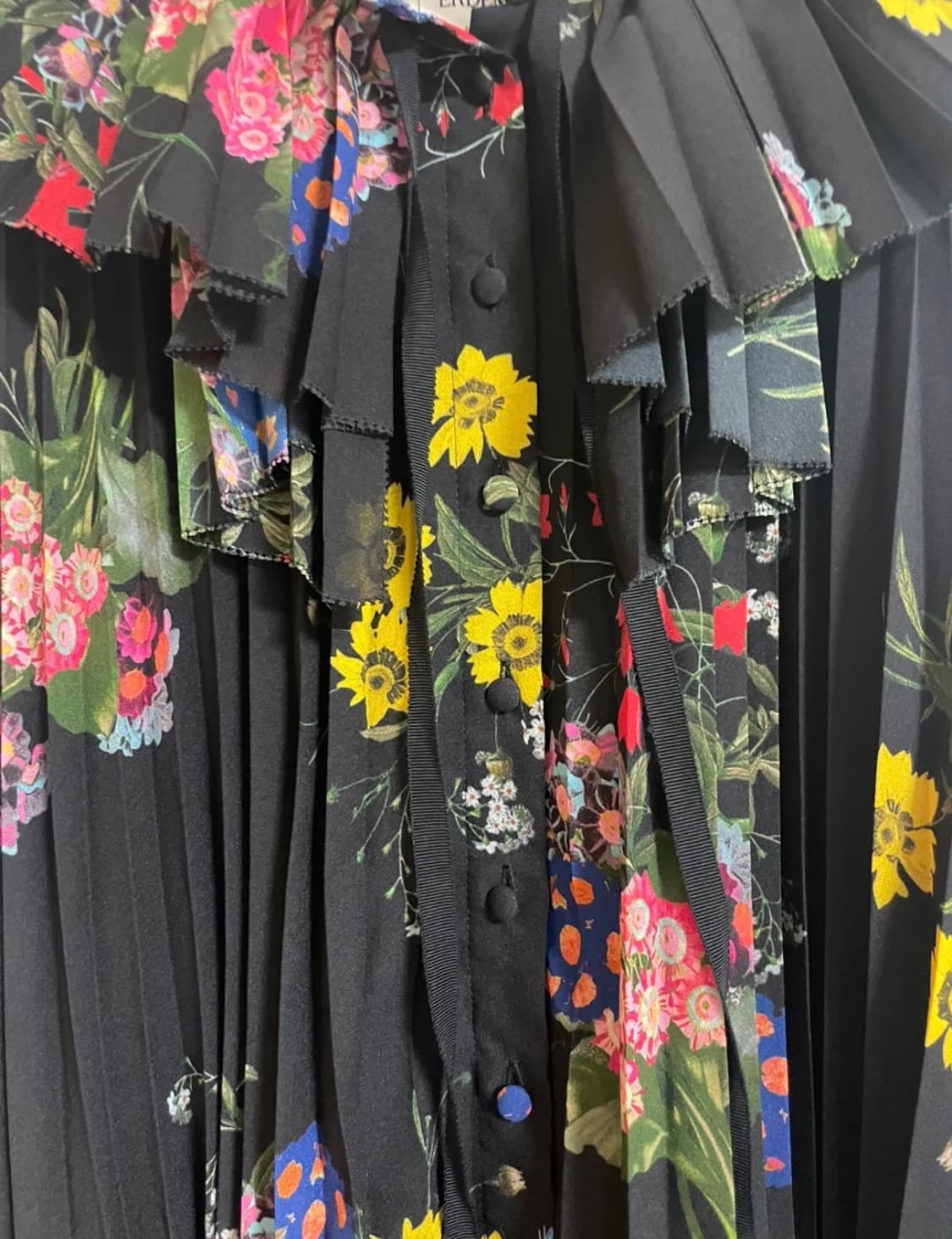 ERDEM x H&M 플리츠 원피스 상품이미지6