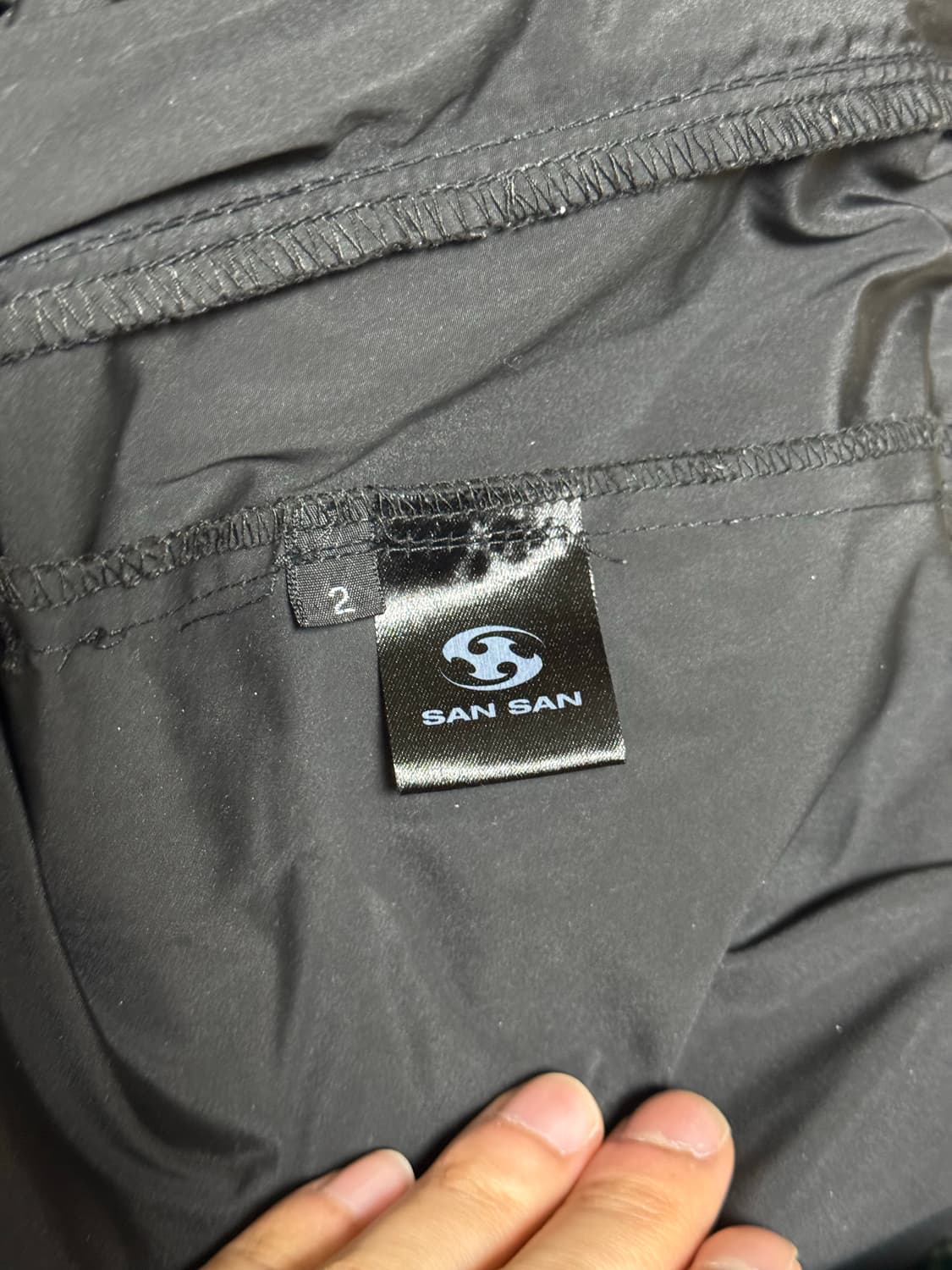 산산기어 22FW 지퍼 팬츠 블랙 (2 size) 상품이미지8