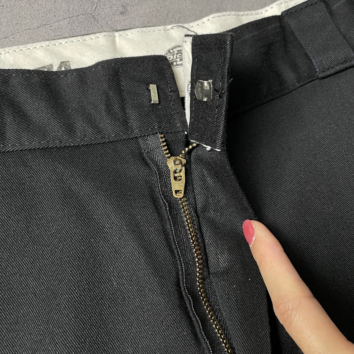 DICKIES 디키즈874 빈티지 블랙 워크 팬츠 A01054 상품이미지3