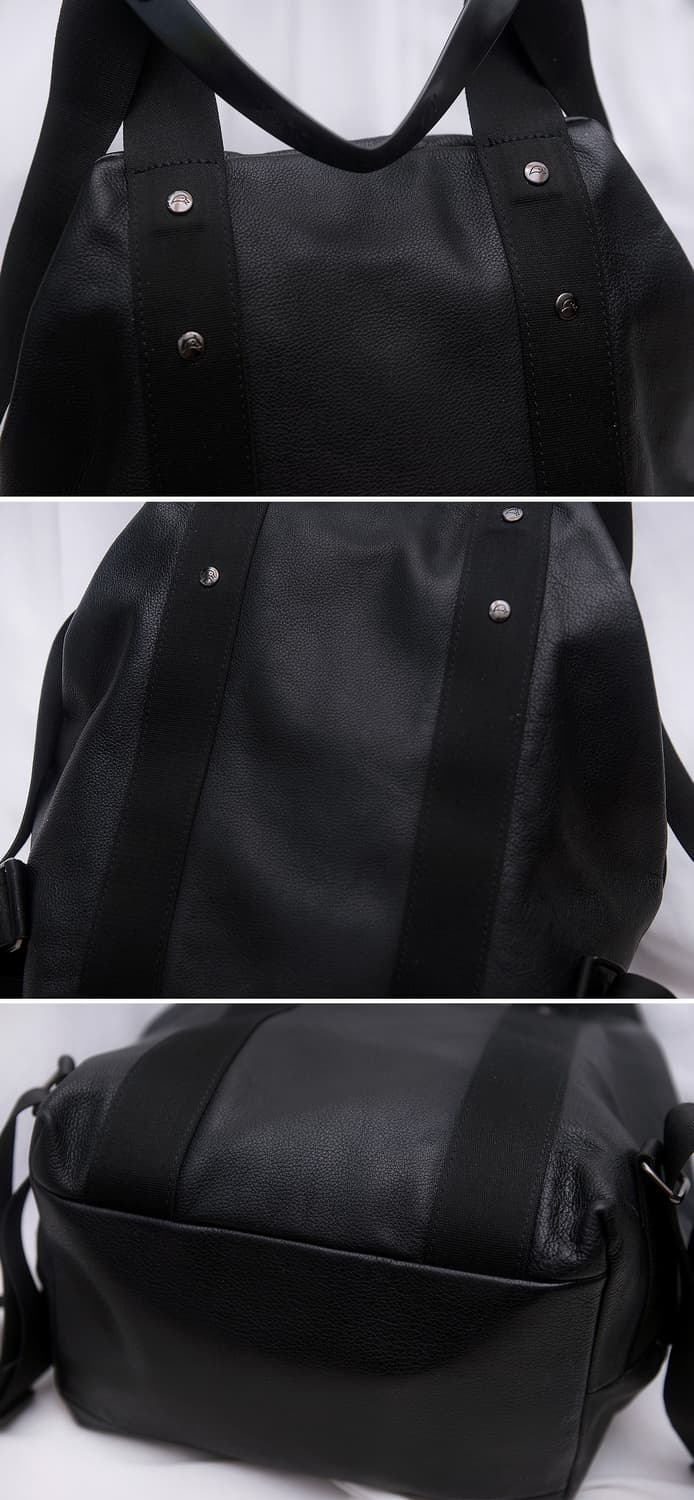 만다리나덕 사가도스 (SAC A DOS) 소프트 그레인 레더 백팩 상품이미지8