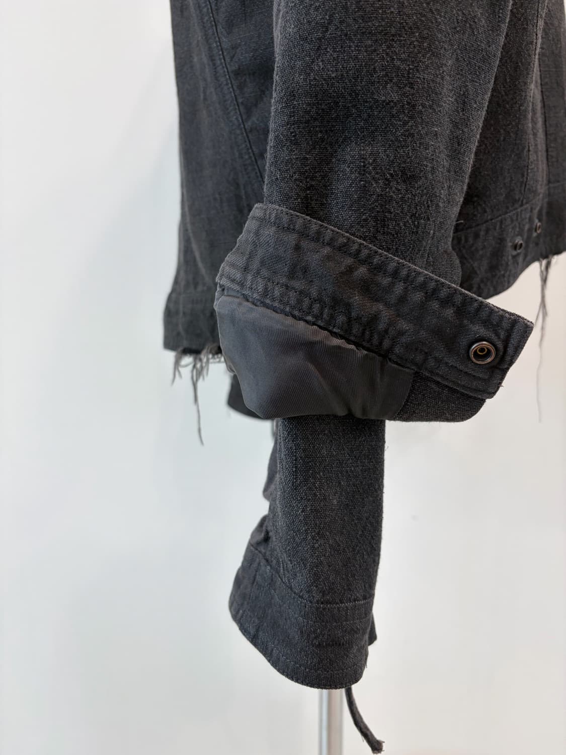 Blackmerle  더블슬리브 블루종 slab grey 상품이미지3