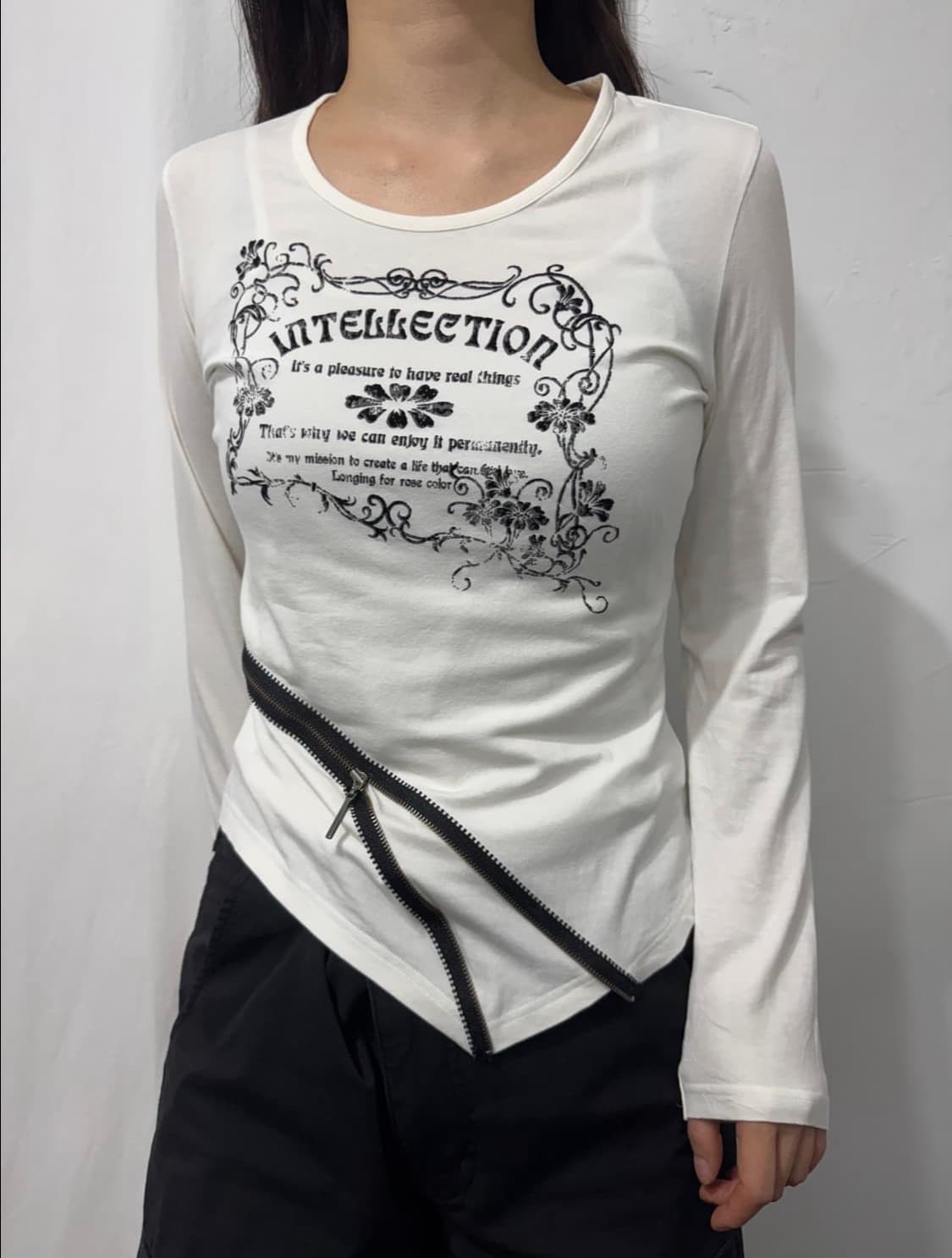 vintage design longsleeve 상품이미지2