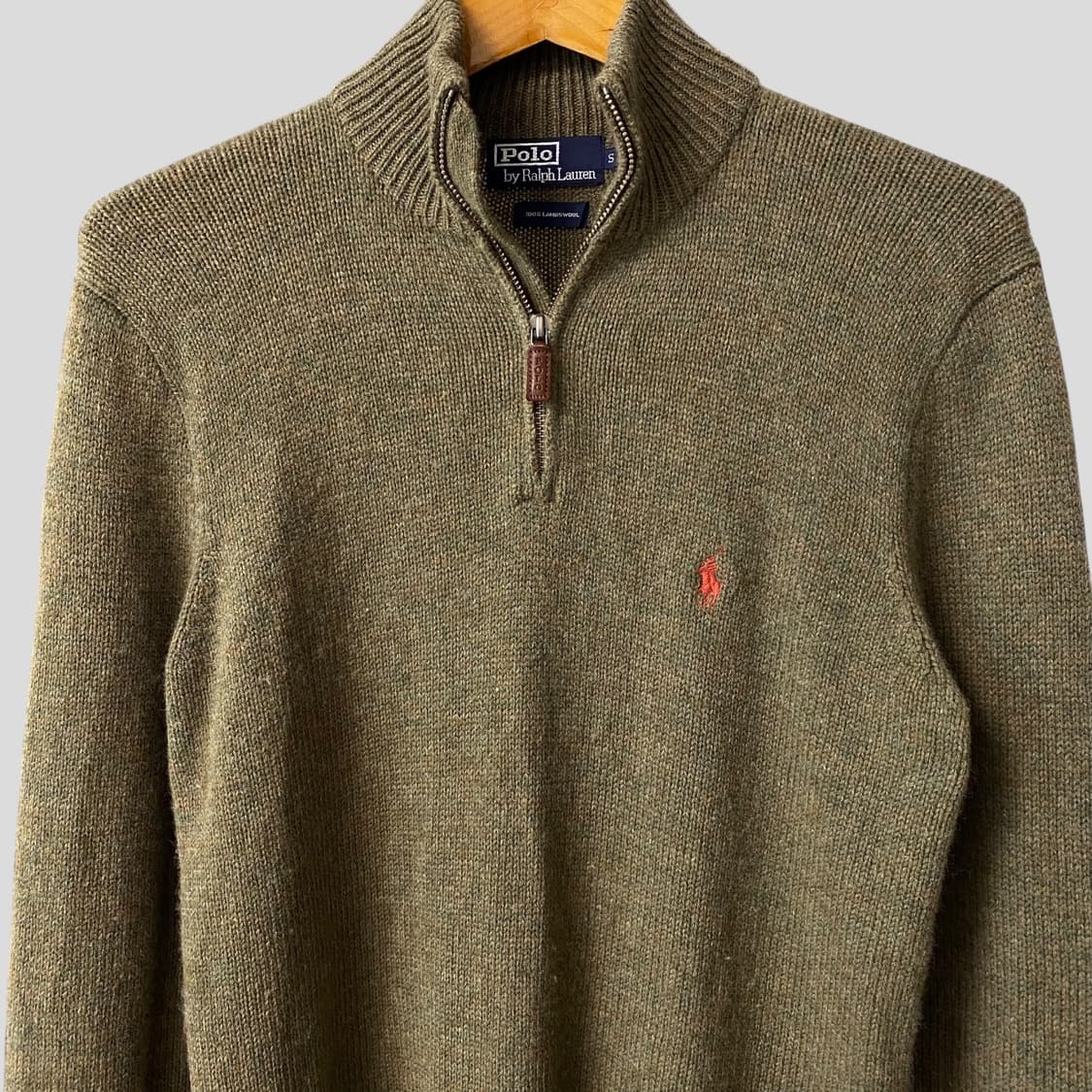 (여성S)폴로 랄프로렌 하프집업 램스울 니트스웨터 상품이미지2