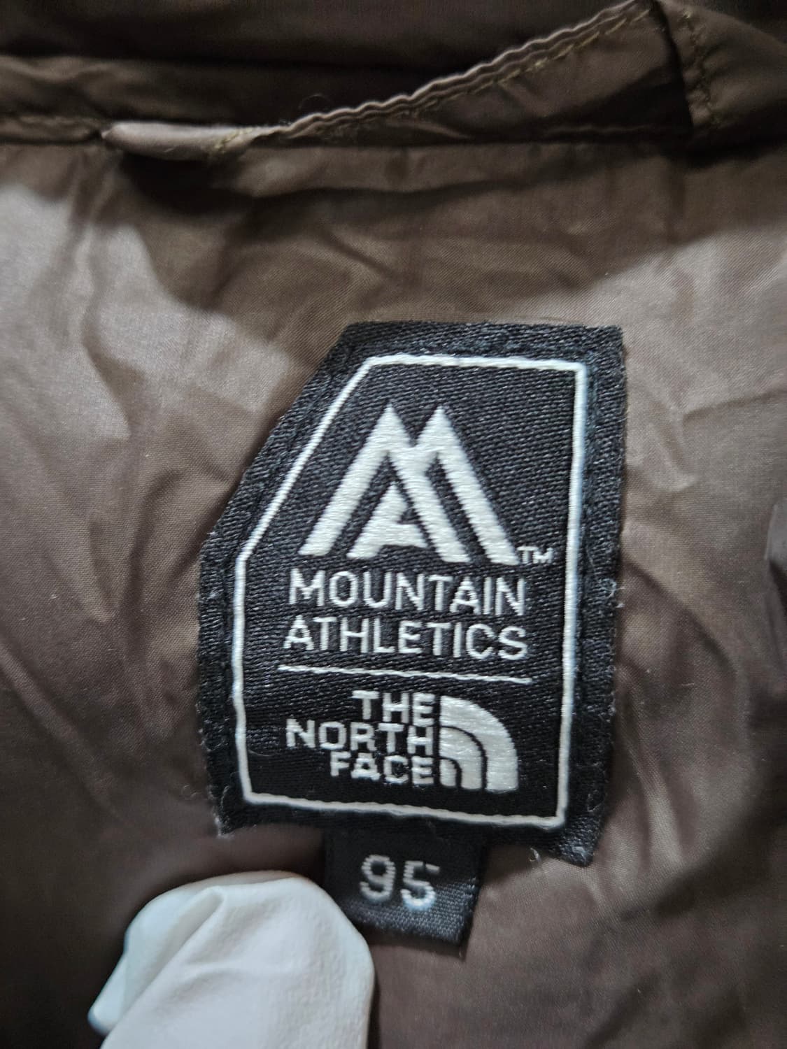 노스페이스 1211-11 마운틴 덕다운패딩 95 Y2K 투톤컬러 여성 상품이미지6