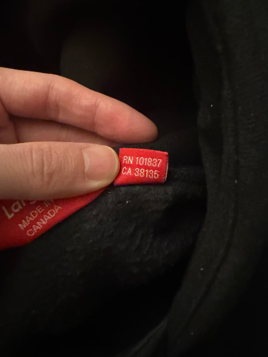 슈프림 23FW 박스로고 후디 L 블랙 상품이미지5