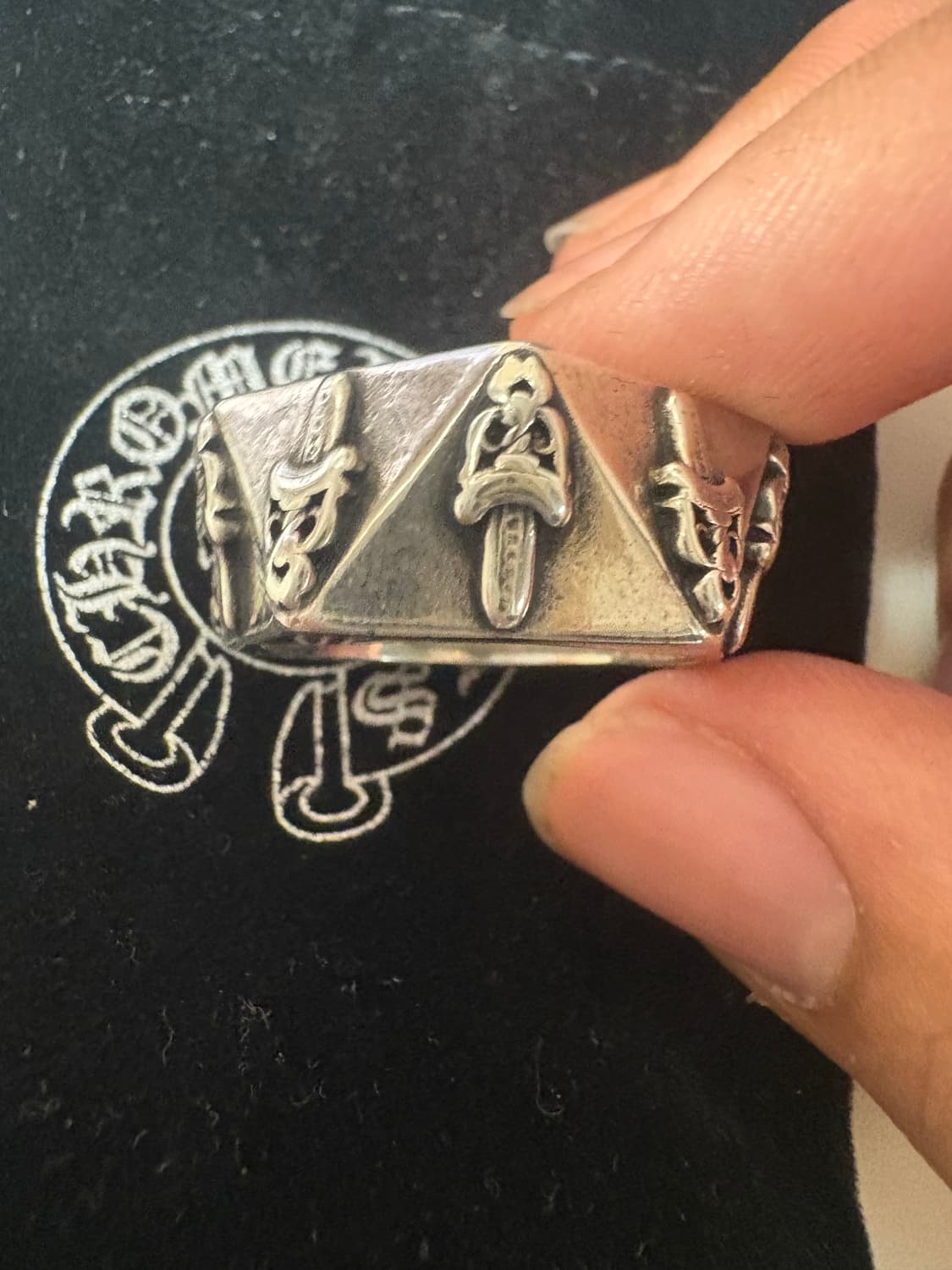 크롬하츠 펜타곤 대거링 상품이미지4