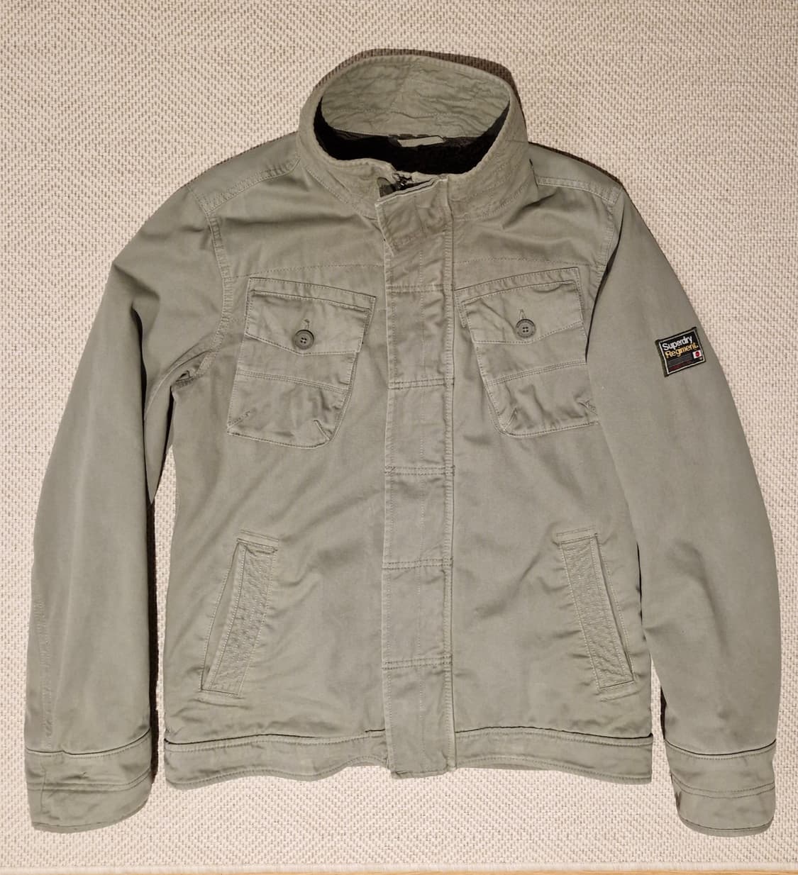 슈퍼드라이 레지먼트 밀리터리 자켓 M  상품이미지2