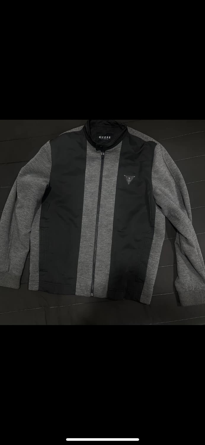 게스 빈티지 배색 자켓 상품이미지1