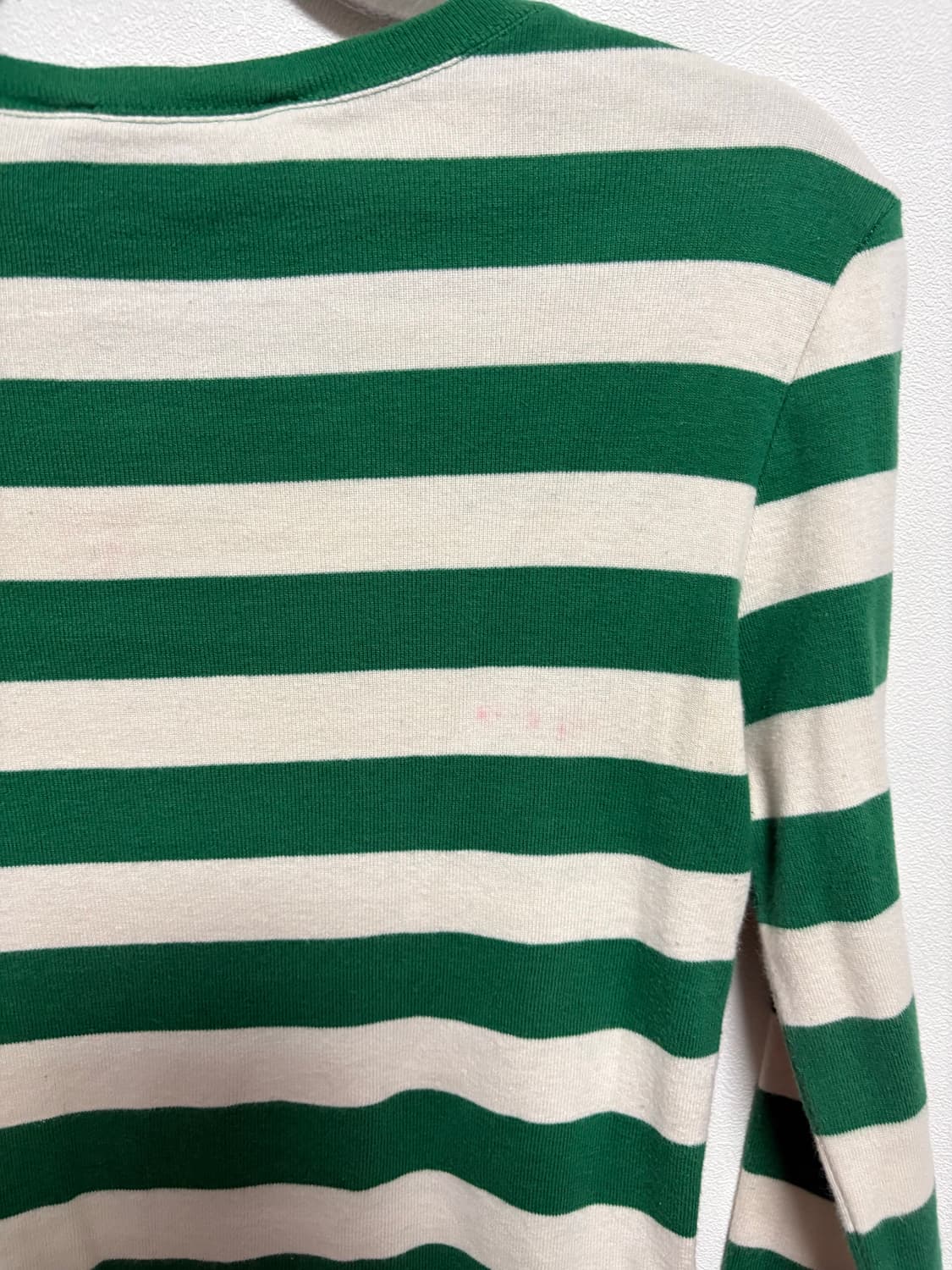 폴로 랄프로렌 배색 스트라이프 롱슬리브 티셔츠 상품이미지6