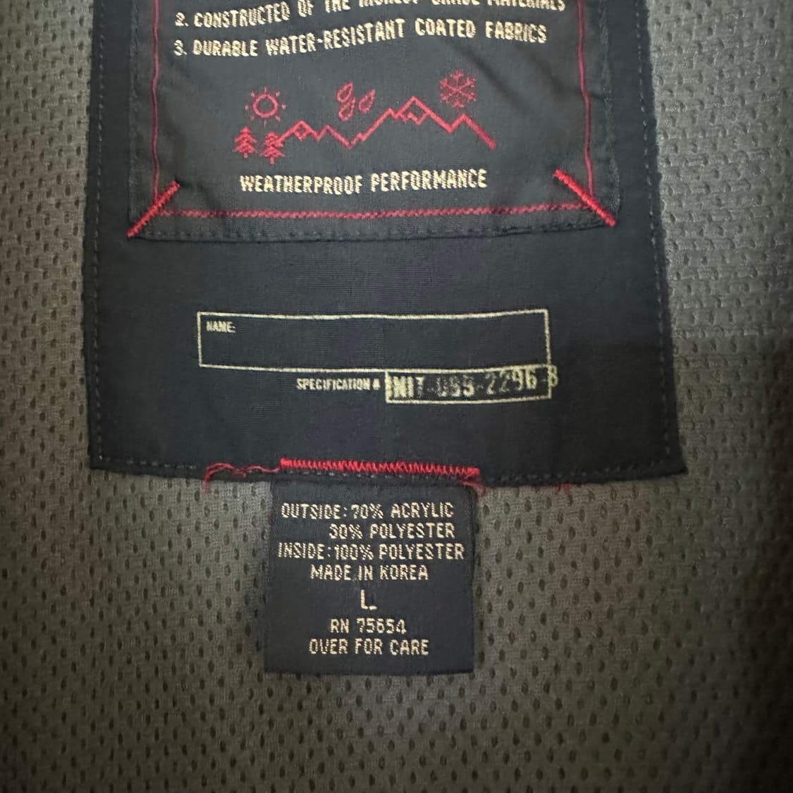 L 아베크롬비 양털 후리스 조끼 상품이미지3