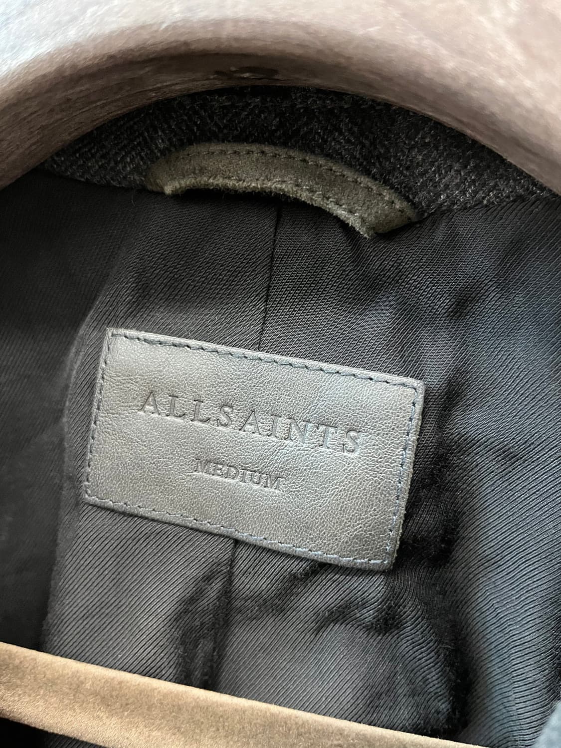 100) 올세인츠 스웨이드 블레이져  상품이미지4