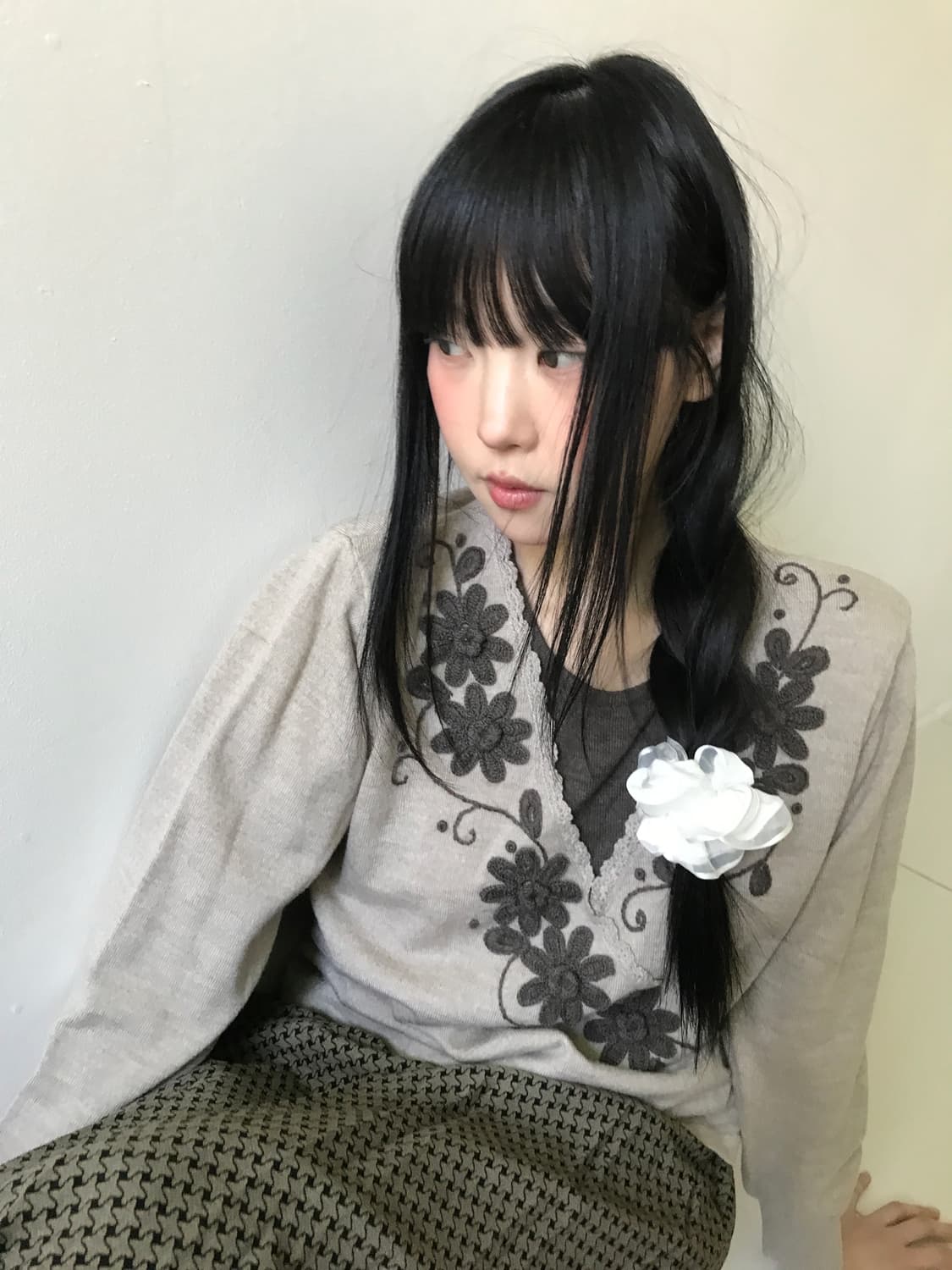 Antique pattern pleats skirt 상품이미지8