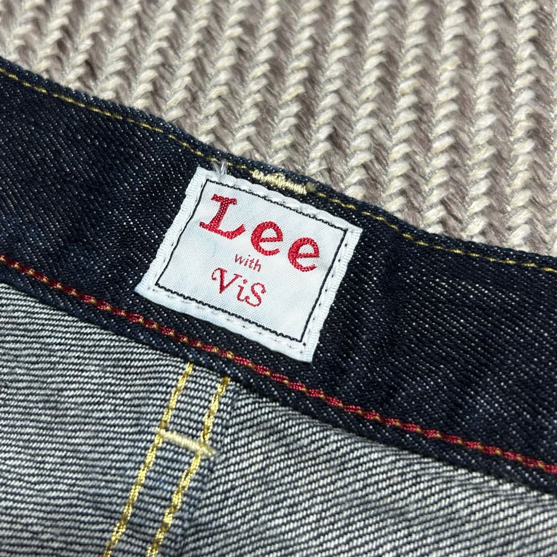 [S] Lee x Vis 콜라보 우먼즈 데님팬츠 상품이미지8