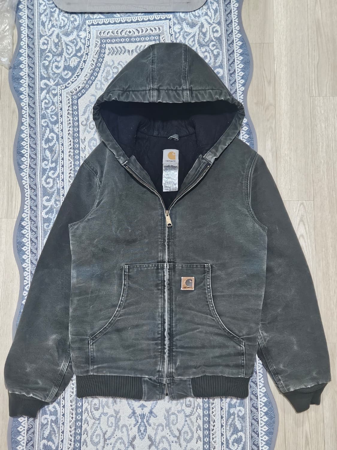 칼하트 액티브 자켓 j130 mos 모스그린 판매합니다 상품이미지1