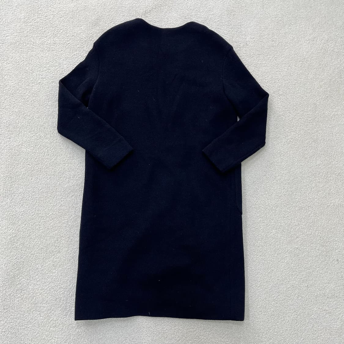 44 시슬리 여성 노카라 롱가디건 0323M 상품이미지4