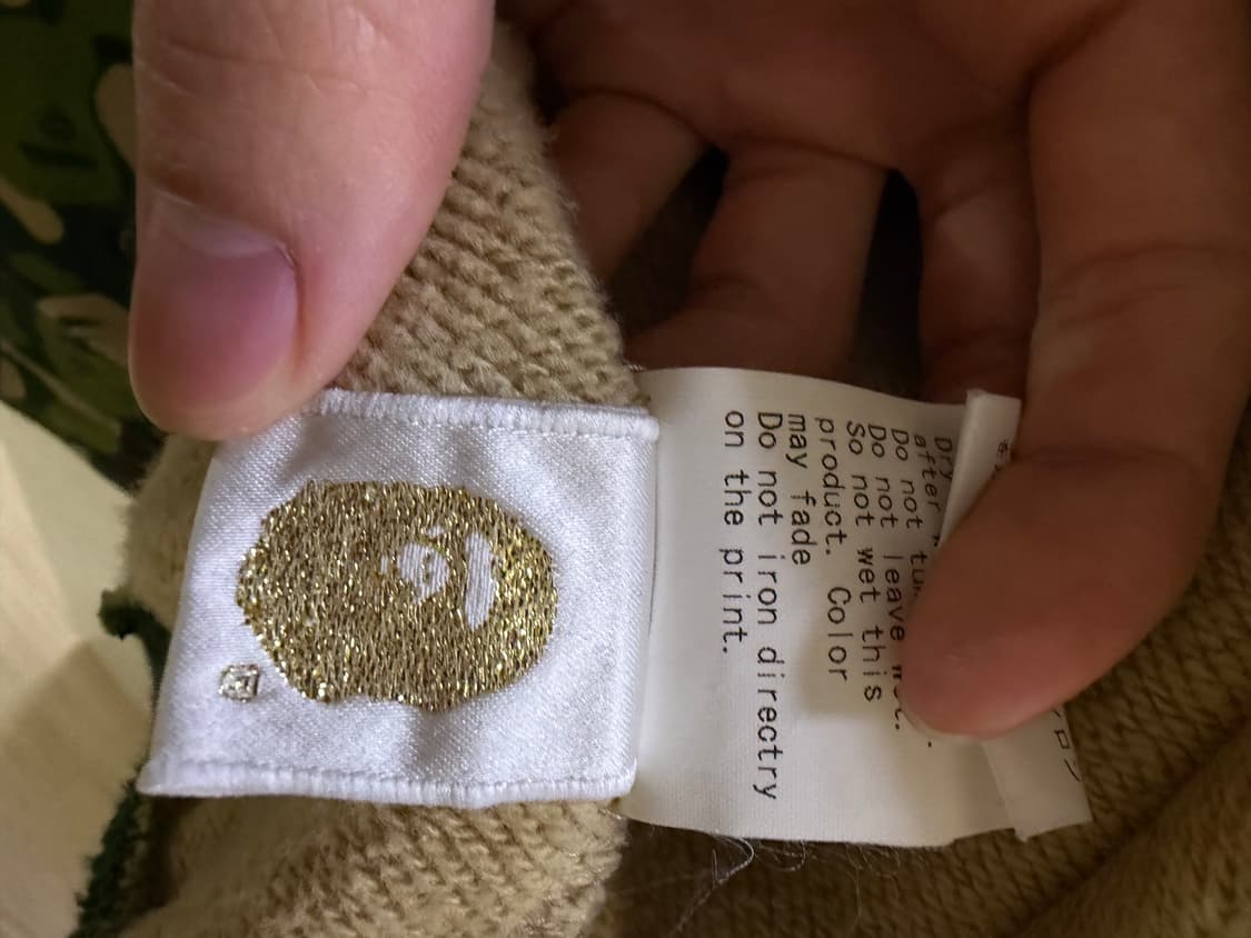 베이프 og 카모 바시티 자켓 상품이미지3