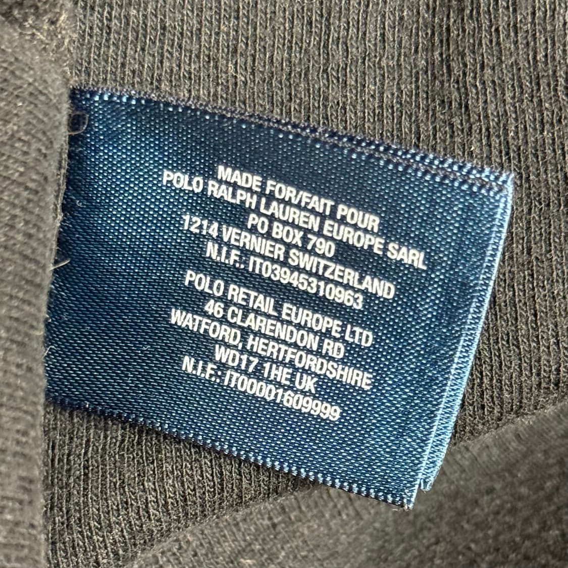 폴로 랄프로렌 빅포니 니트 반집업 상품이미지5