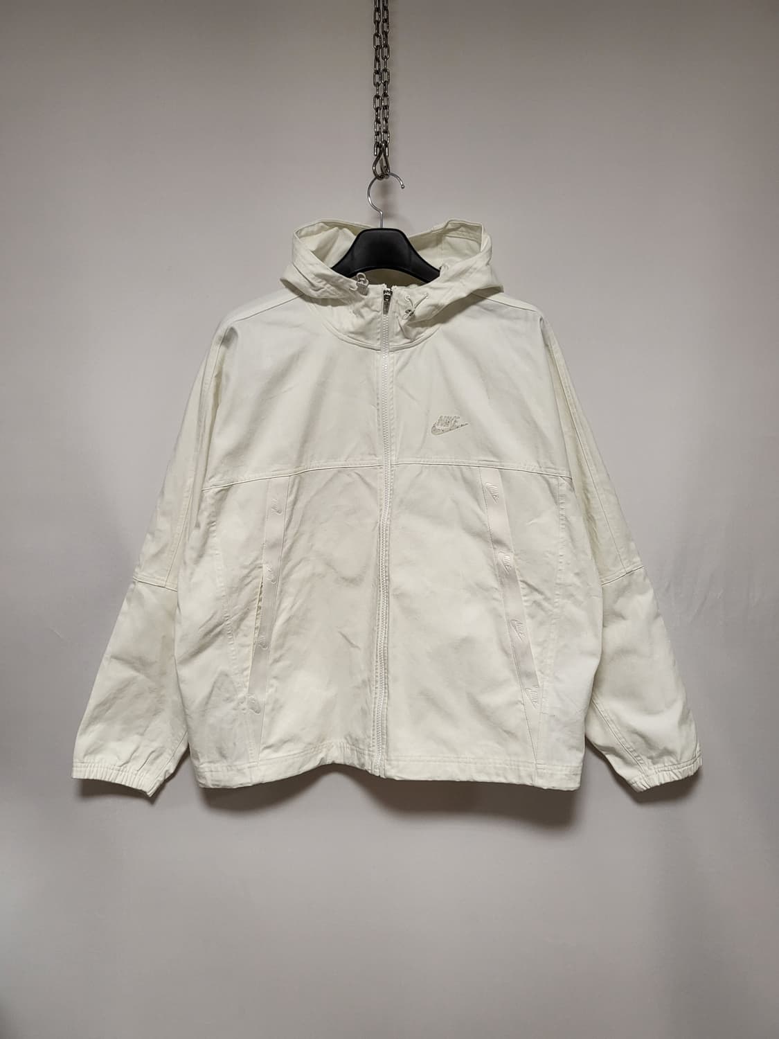 나이키 면아노락 오버핏 후드집업 상품이미지1