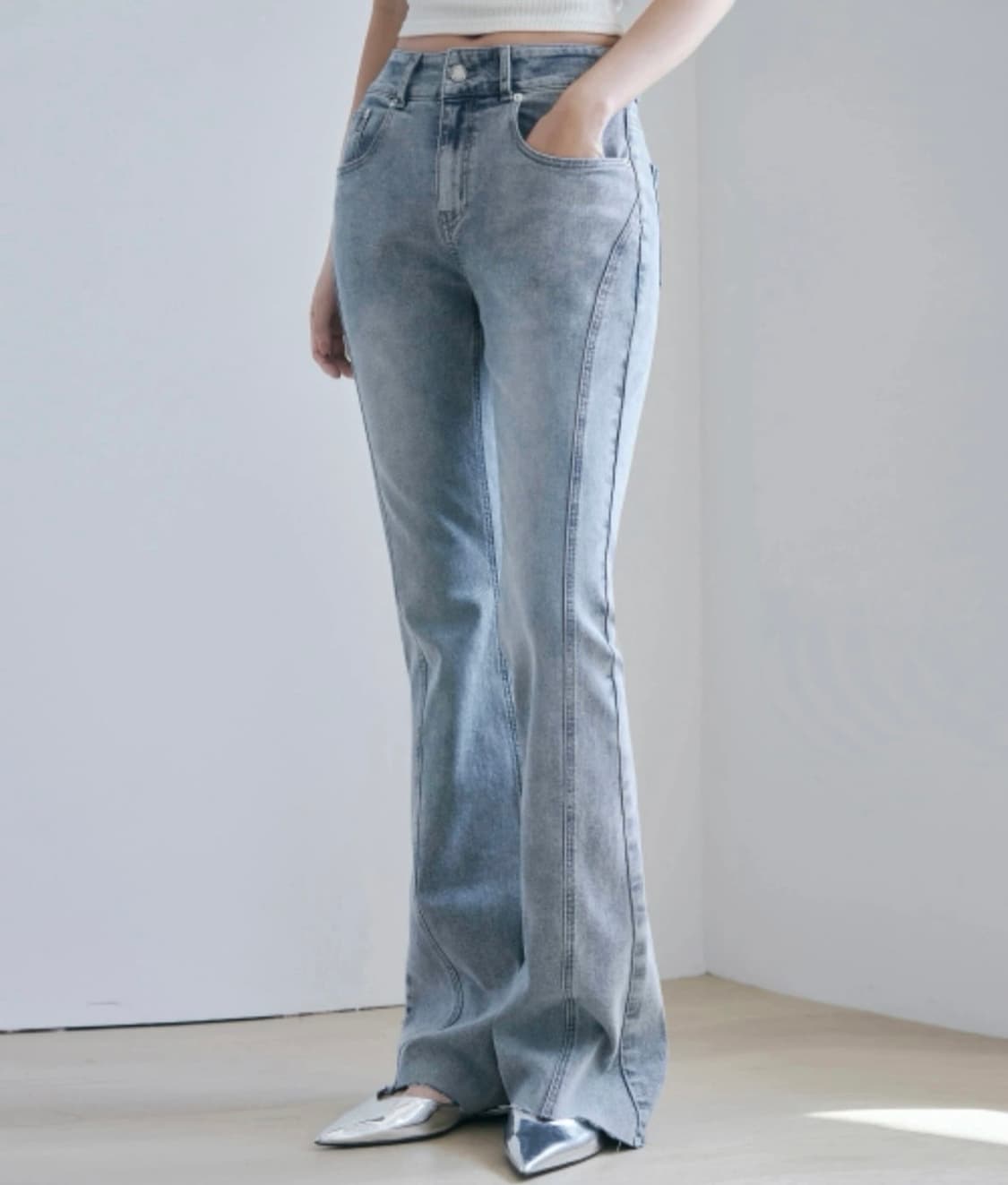 [새상품] 아워데이즈_부츠컷 데님 팬츠 상품이미지2