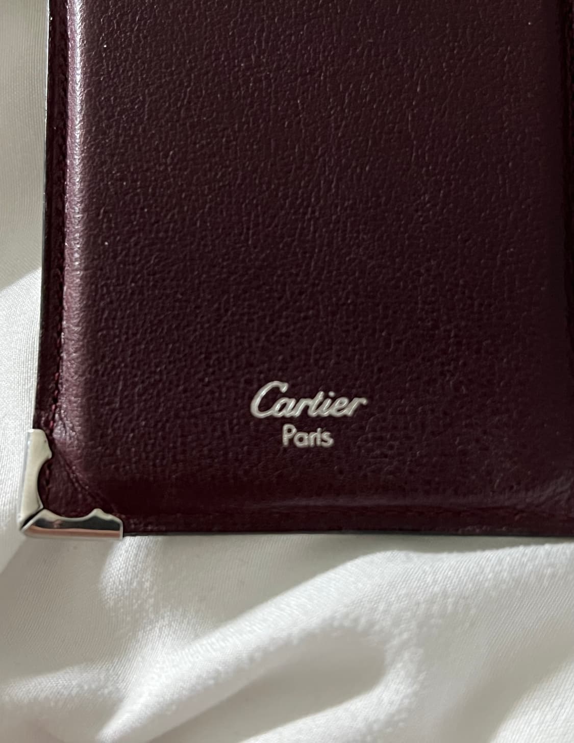 까르띠에 블랙 가죽 반지갑 상품이미지3