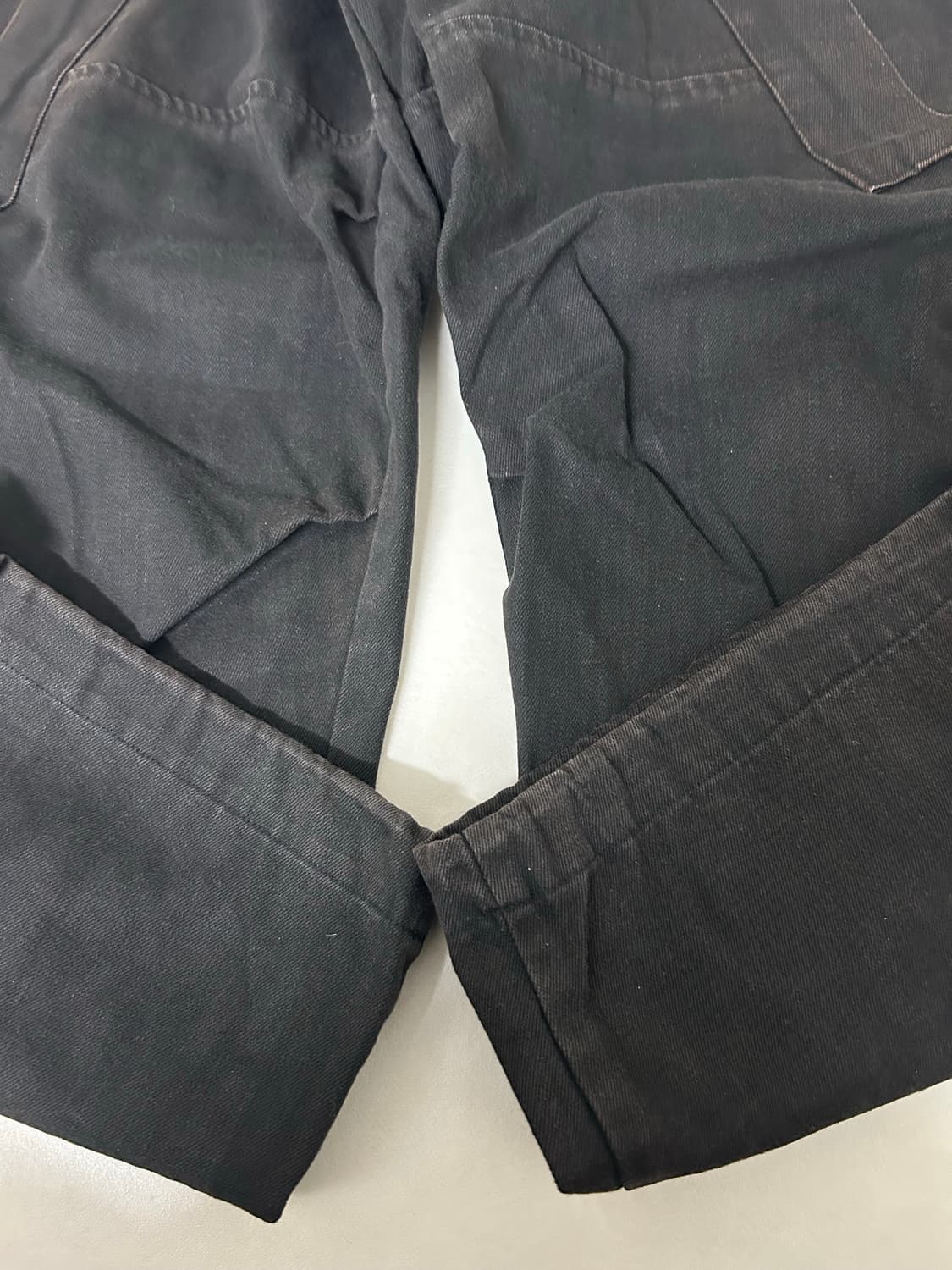 해칭룸 밀팬츠 워시드 블랙 (M) 사이즈 상품이미지4