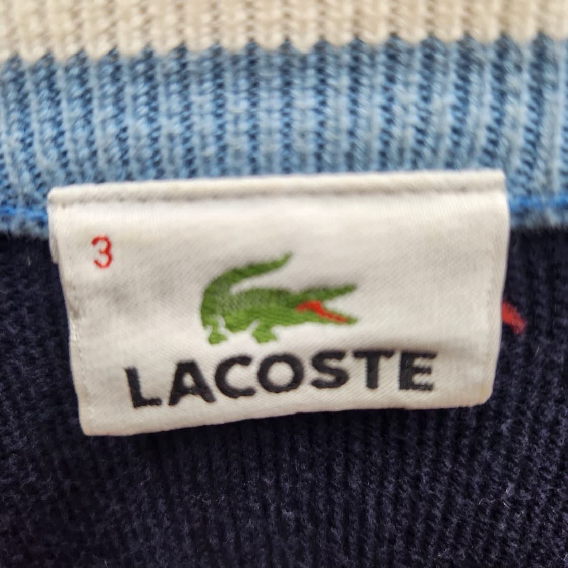 라코스테 로고 가디건 M 상품이미지4