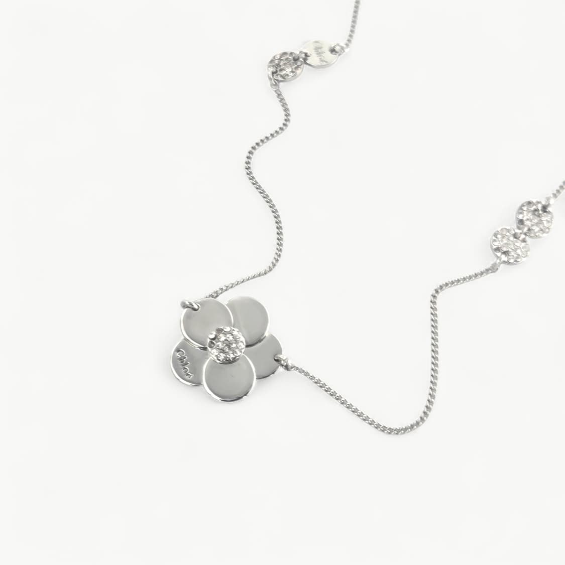 끌로에 플라워 체인 목걸이 상품이미지6