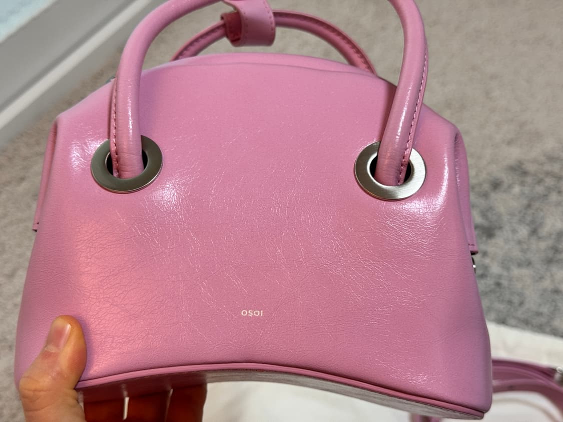 [팝니다]오소이 써클브로트 미니백 워시드 라일락 상품이미지4