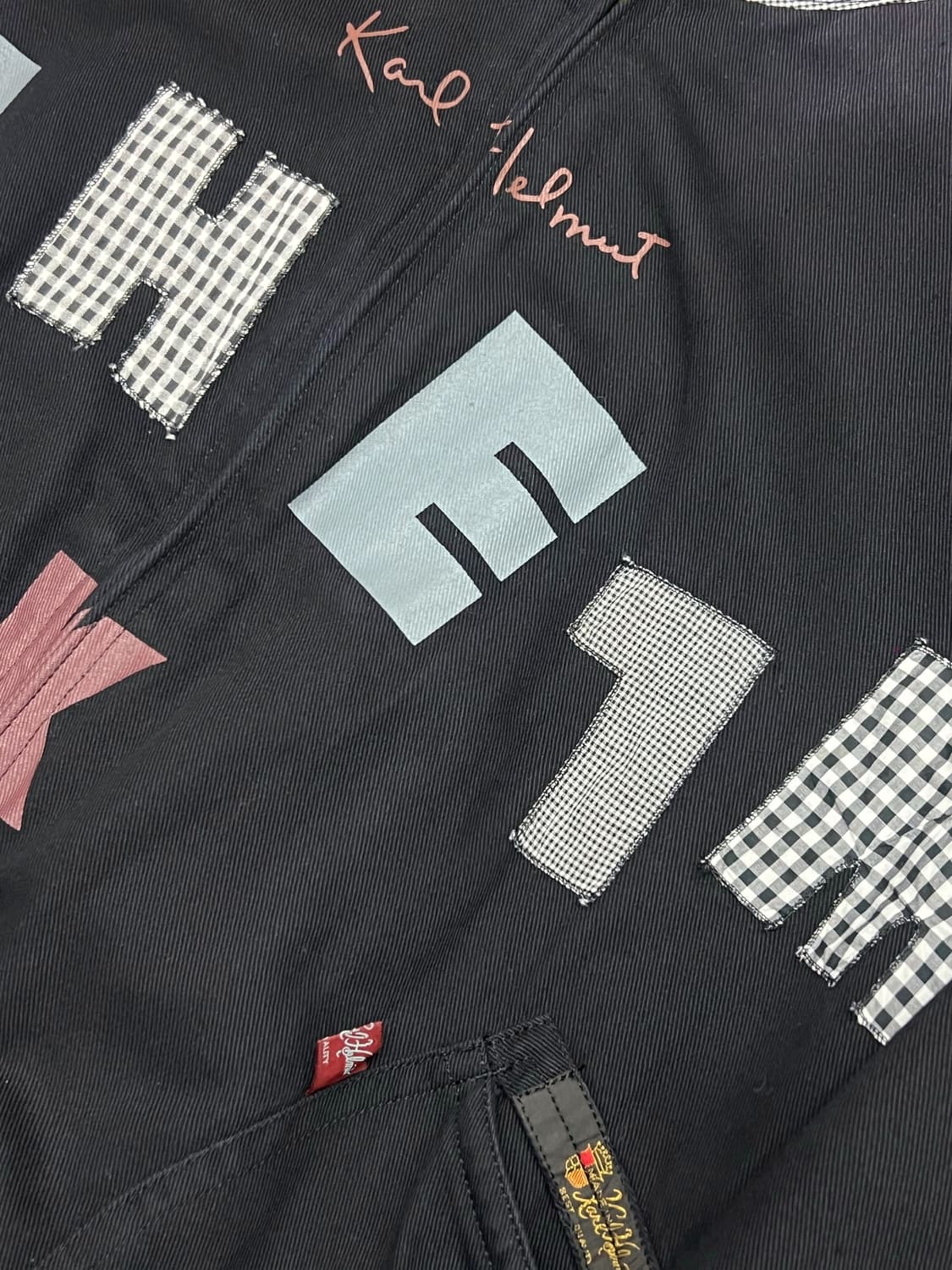 Karl Helmut Patch Bomber Jacket 상품이미지5