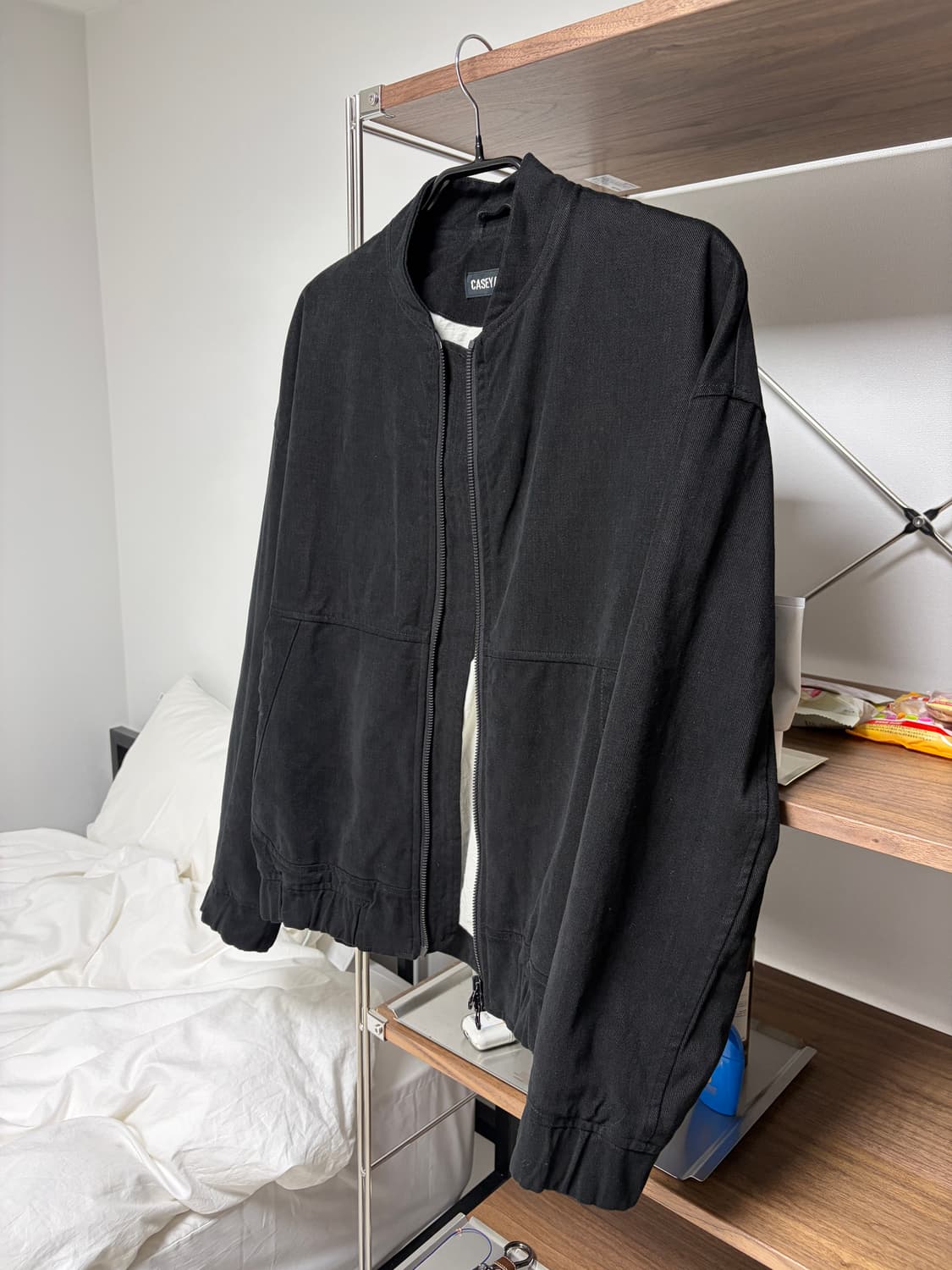 케이시 케이시 CASEY CASEY Mika Blouson Black 상품이미지3