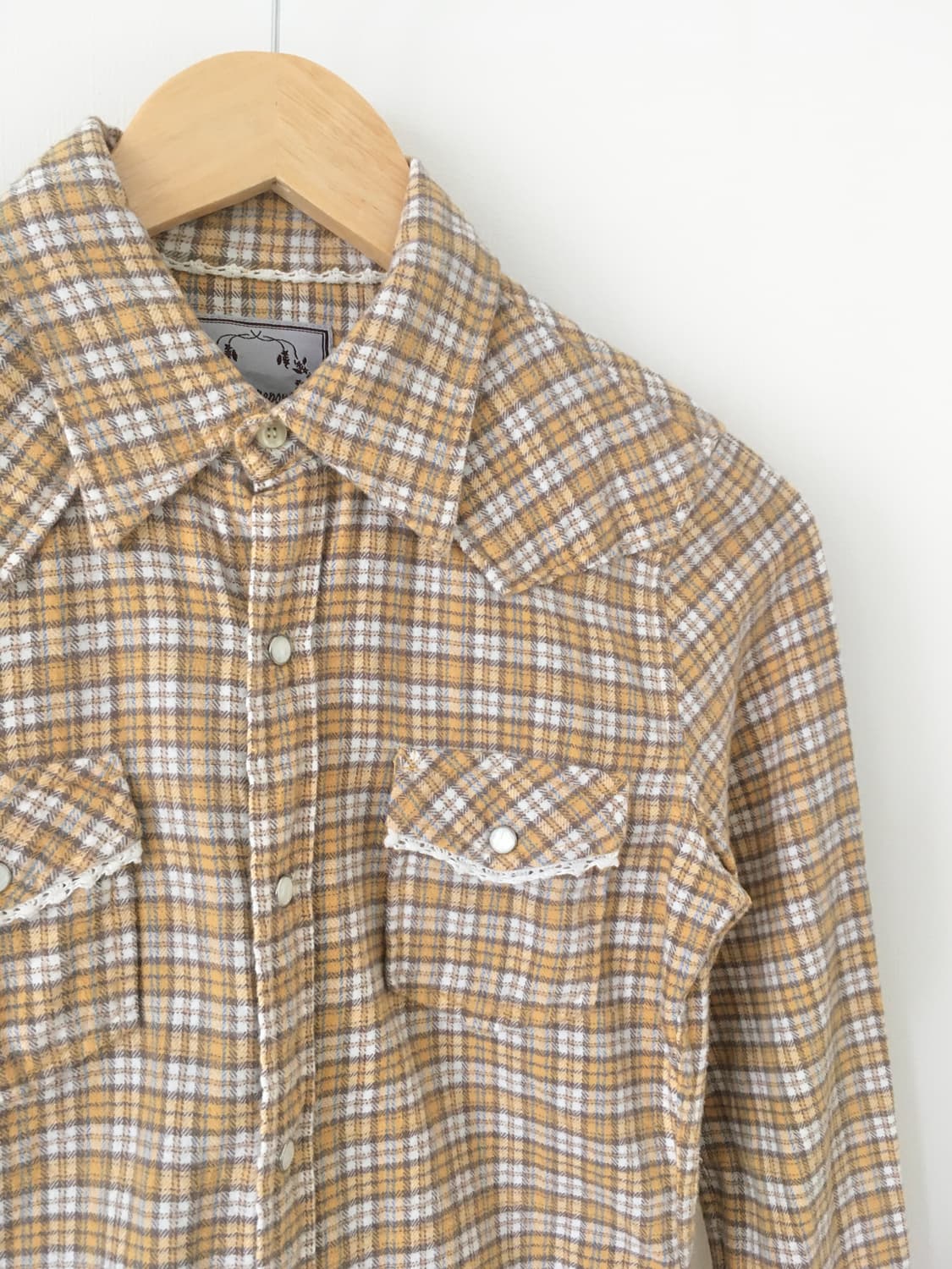 baby western check shirt 상품이미지3