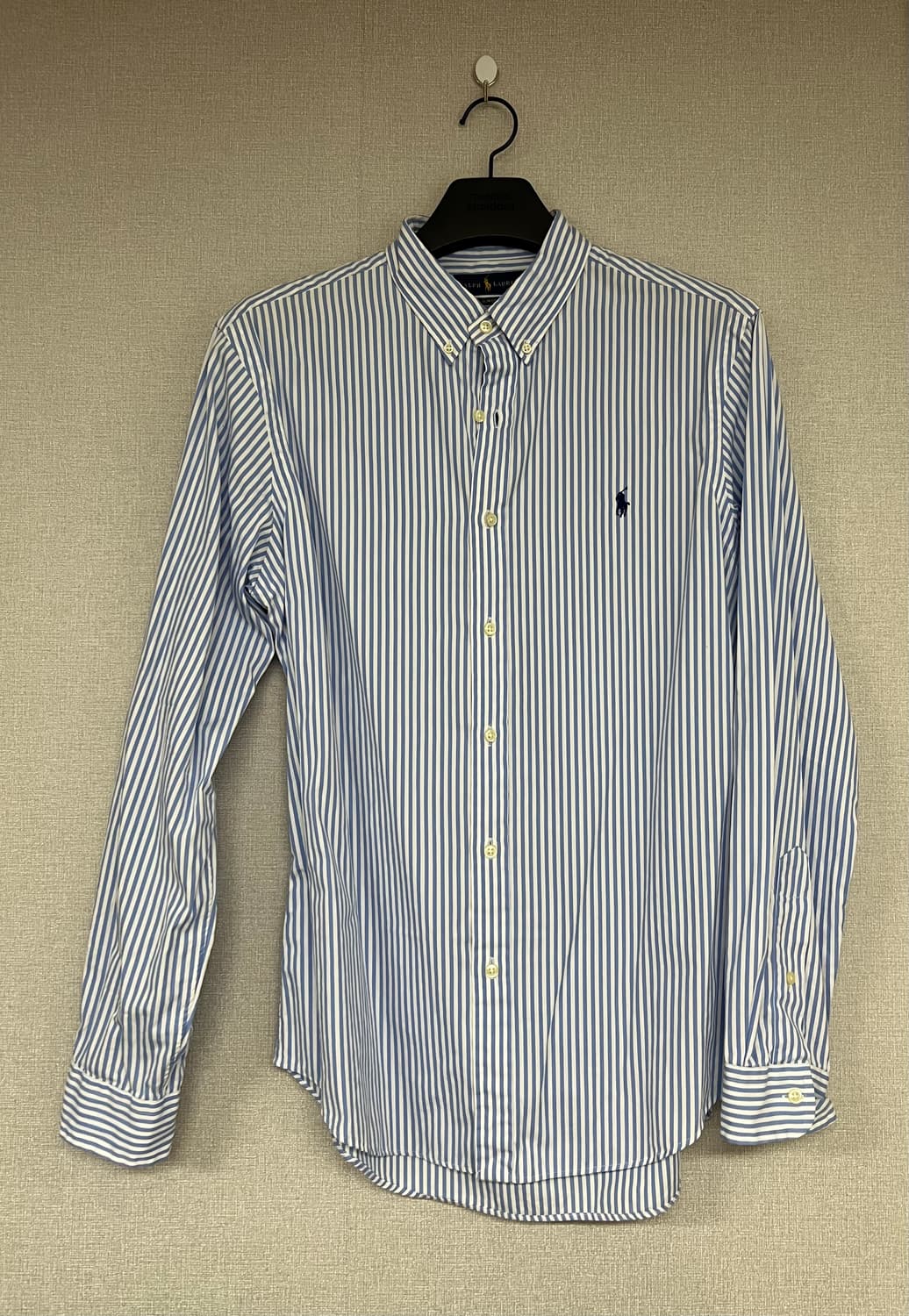 (L) 폴로 랄프로렌 스트라이프 포플린 셔츠 슬림핏 상품이미지2