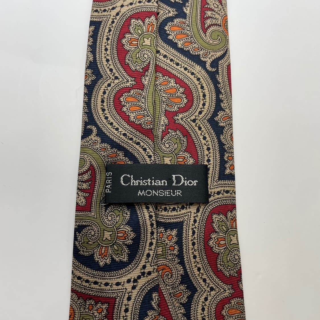 317) (Christian DIOR) 크리스찬 디올 패턴 넥타이 상품이미지5
