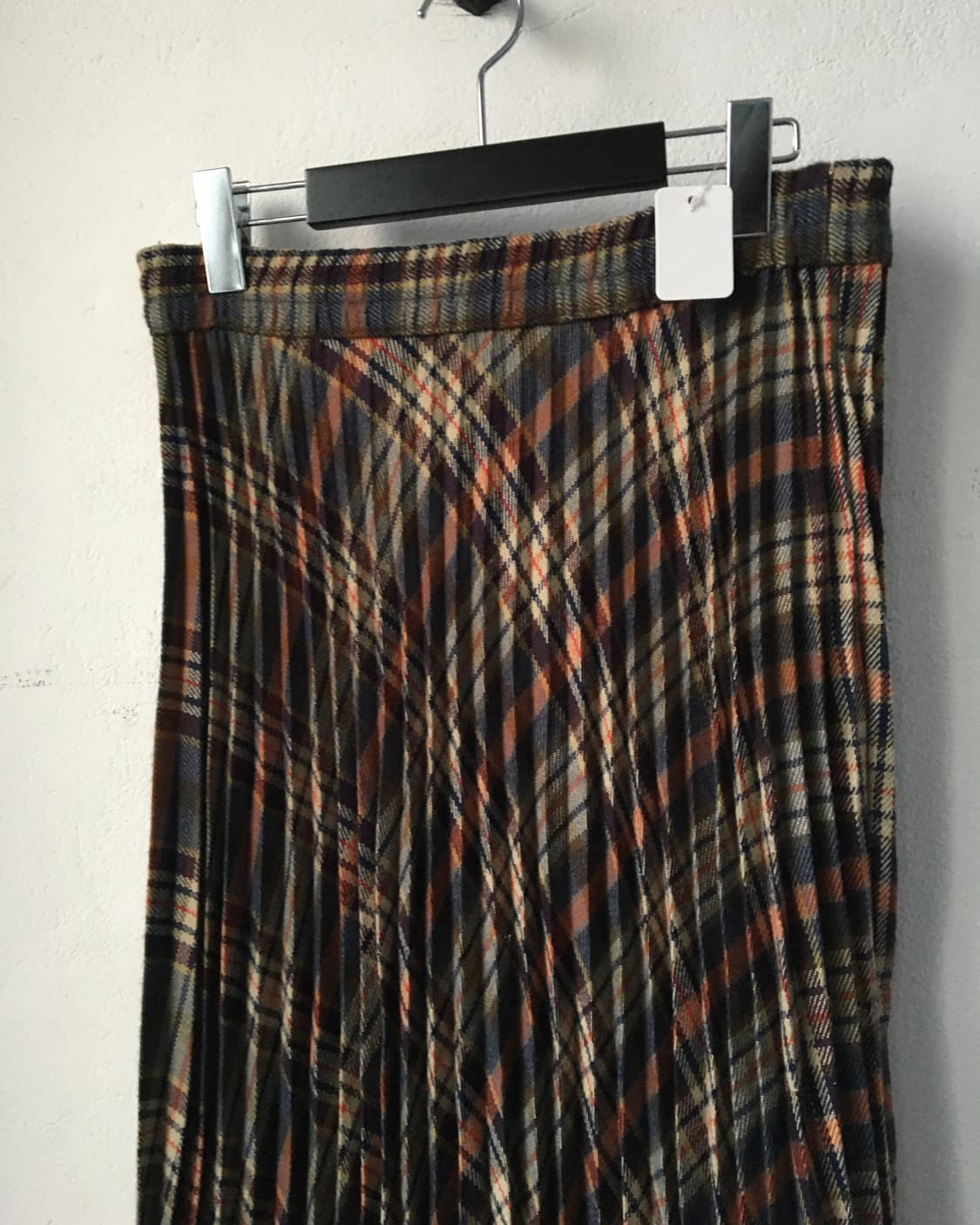 Check pattern pleats skirt 상품이미지2