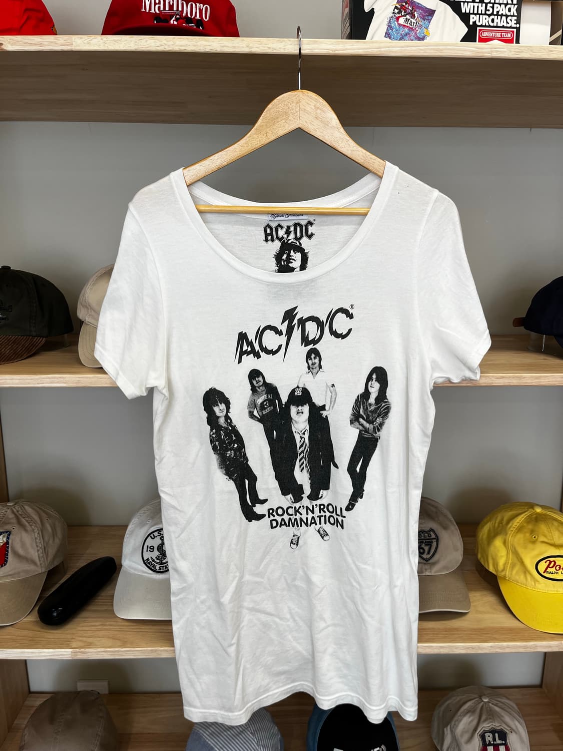 히스테릭글래머xACDC 티셔츠 상품이미지1
