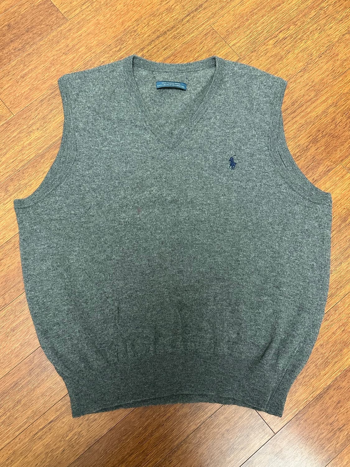 폴로 랄프로렌 메리노 울 니트 조끼 베스트 상품이미지1