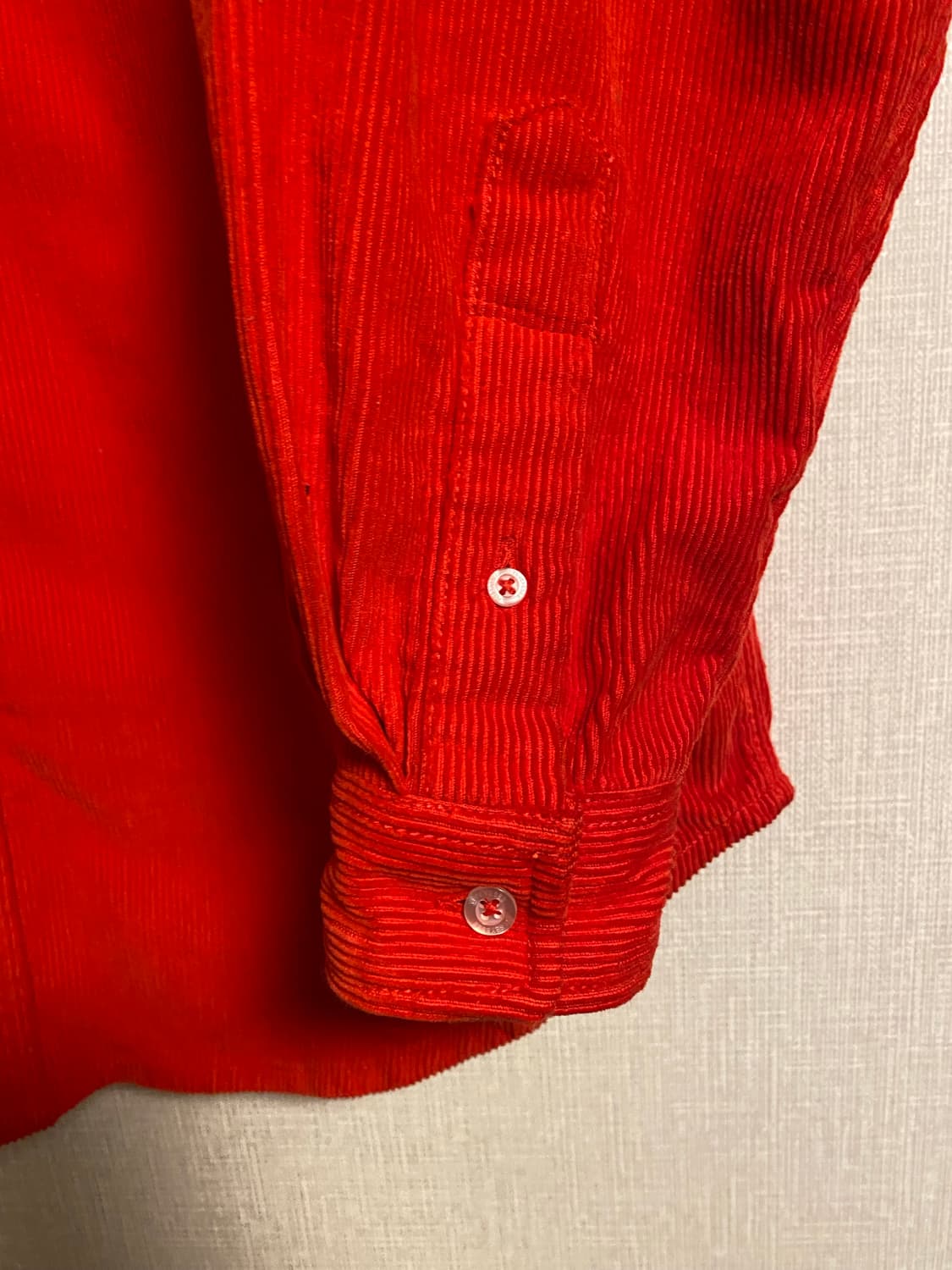 Yeseyesee Corduroy Shirts Red 상품이미지3