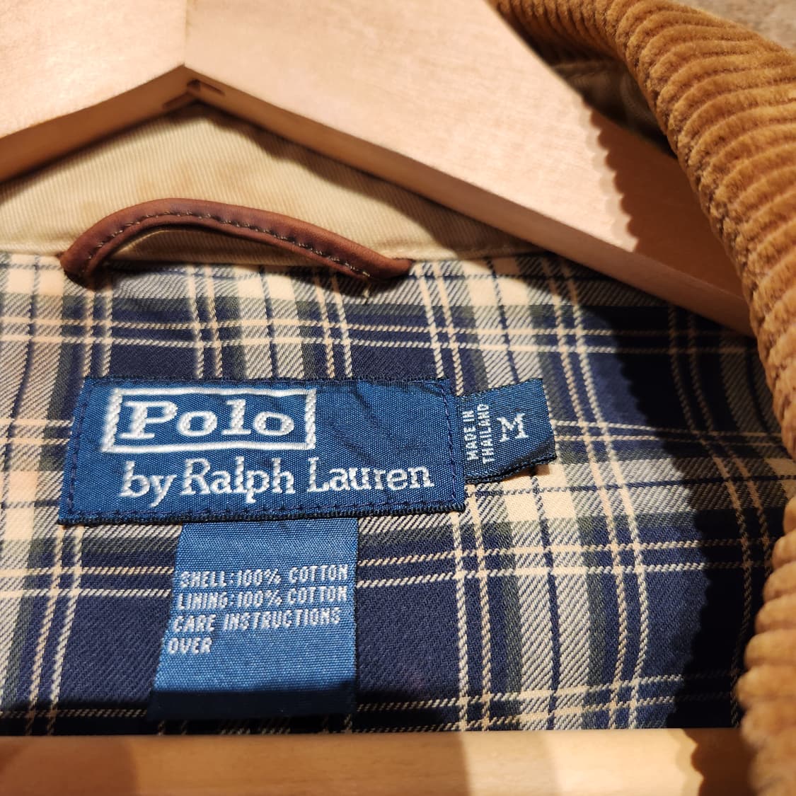 폴로랄프로렌 코듀로이카라 스윙탑 자켓 M 105 상품이미지3