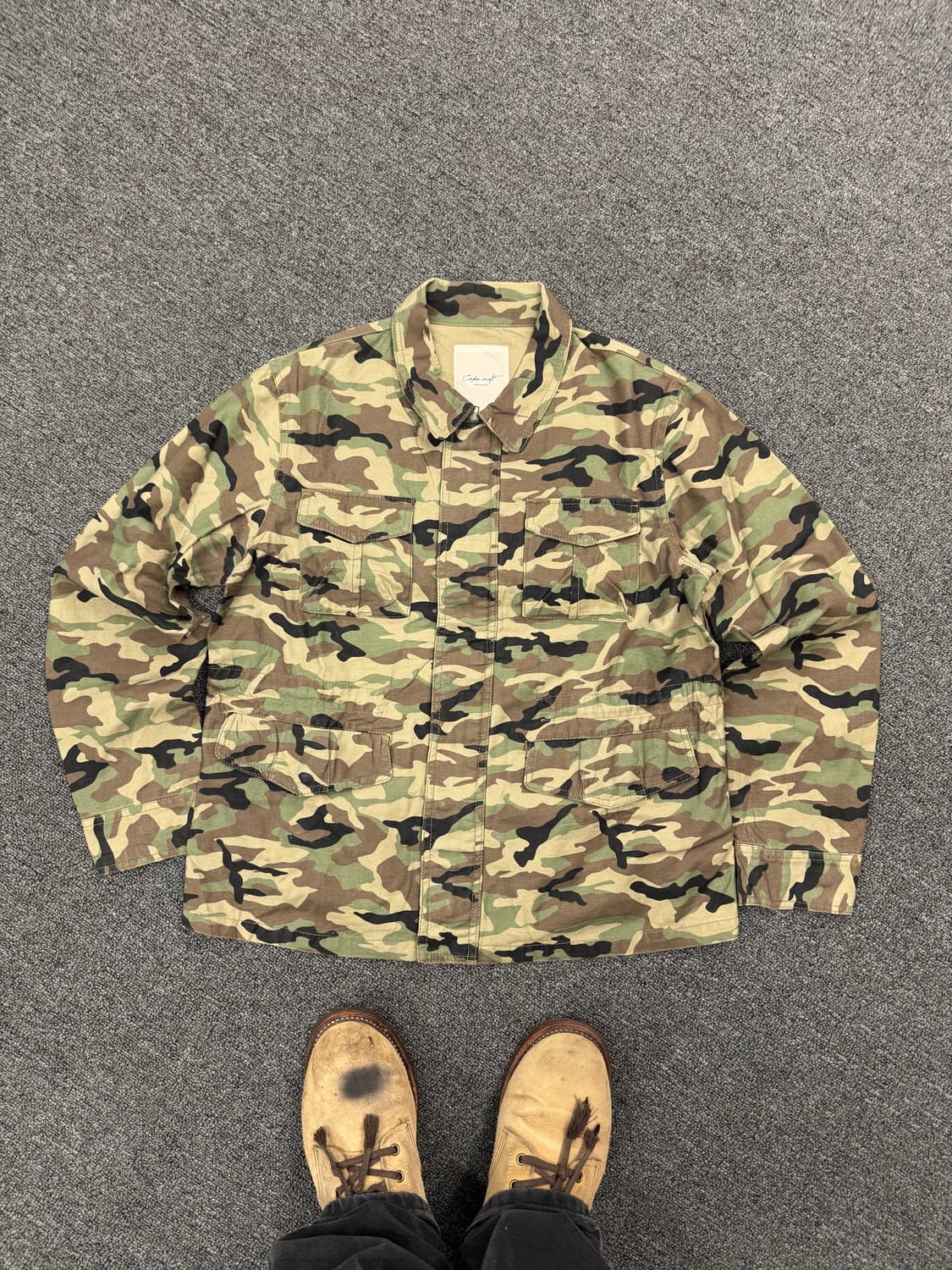 japanese vintage 카모 필드셔츠 자켓 상품이미지1