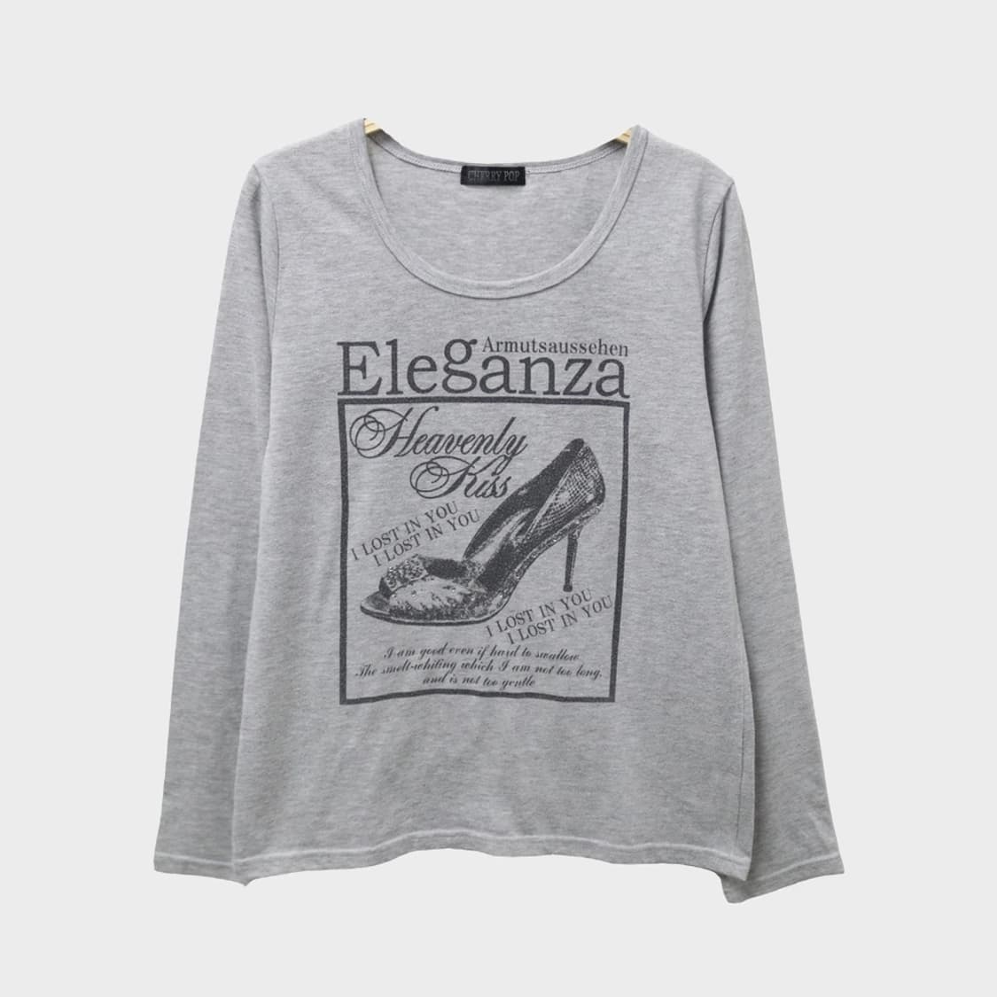 체리팝  Y2K 프린팅 긴팔 티셔츠 63546 상품이미지1