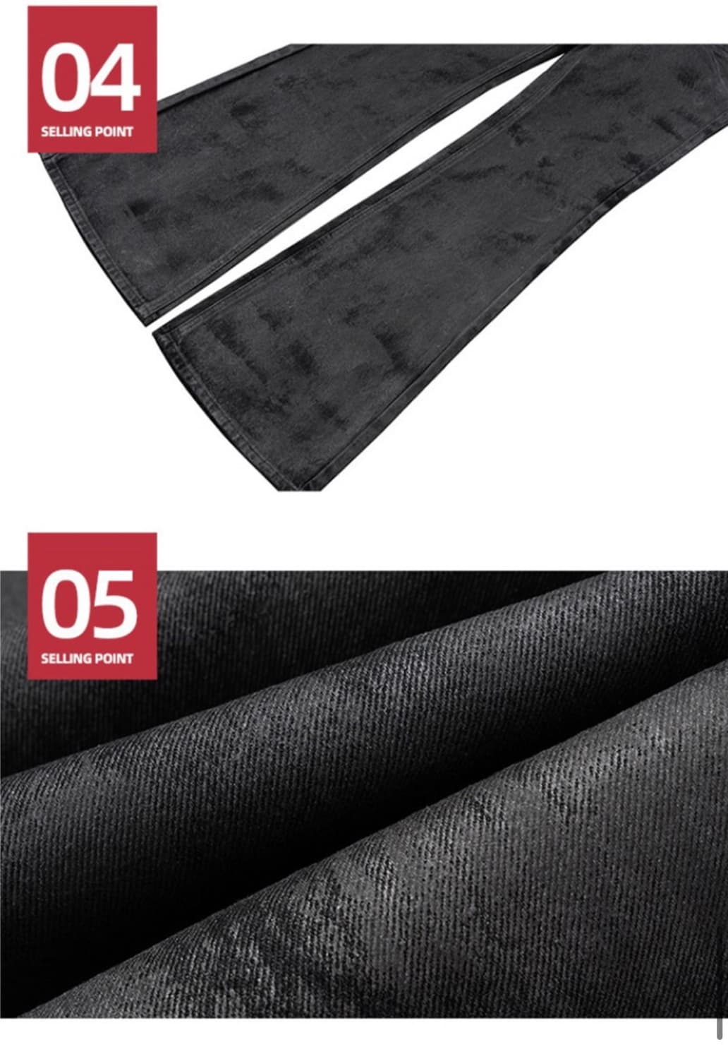 HAND BRUSHED GLUE SPARKING POWDER DENIM  상품이미지7