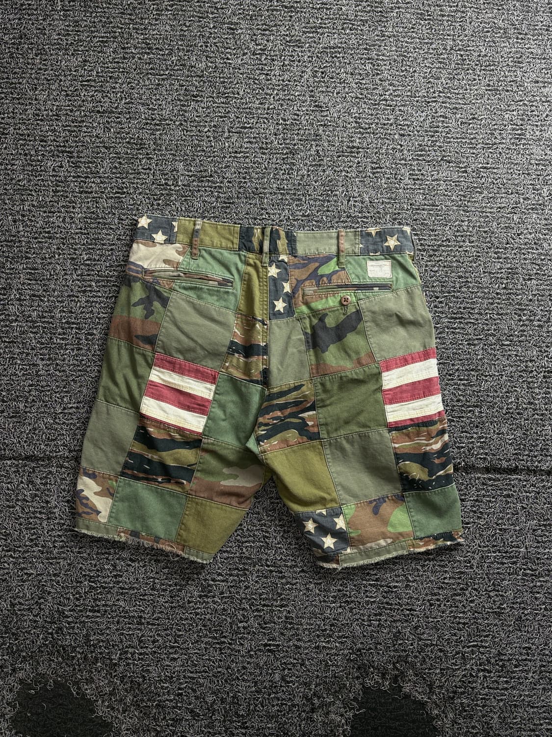 폴로 데님 앤 서플라이 패치워크 밀리터리 하프 팬츠 3628 상품이미지4